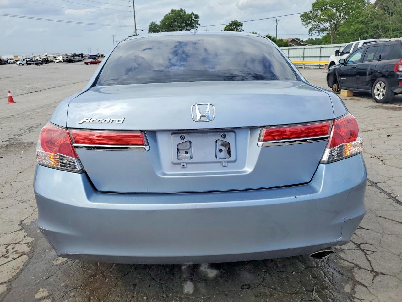 2011 Honda Accord Exl Blue vin: 1HGCP2F80BA029854