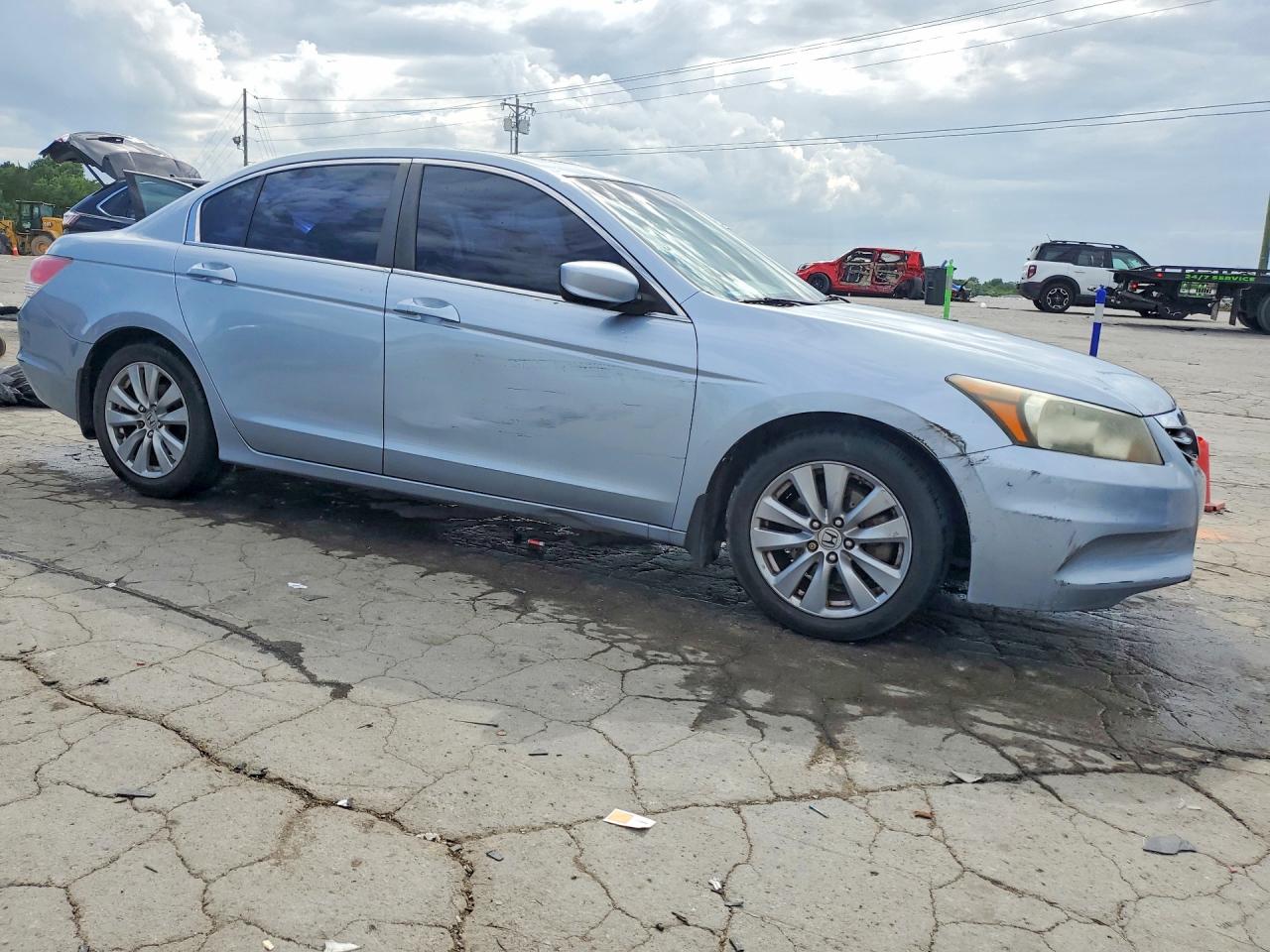 2011 Honda Accord Exl Blue vin: 1HGCP2F80BA029854