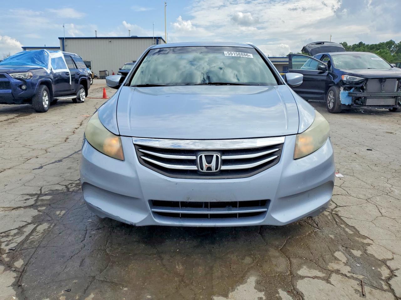 2011 Honda Accord Exl Blue vin: 1HGCP2F80BA029854