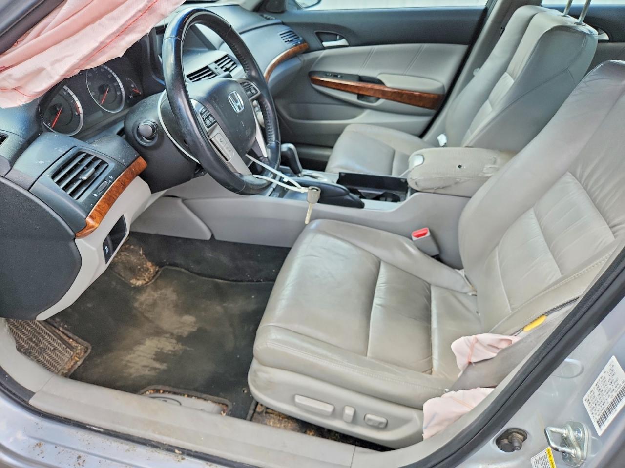 2011 Honda Accord Exl Silver vin: 1HGCP2F80BA072252