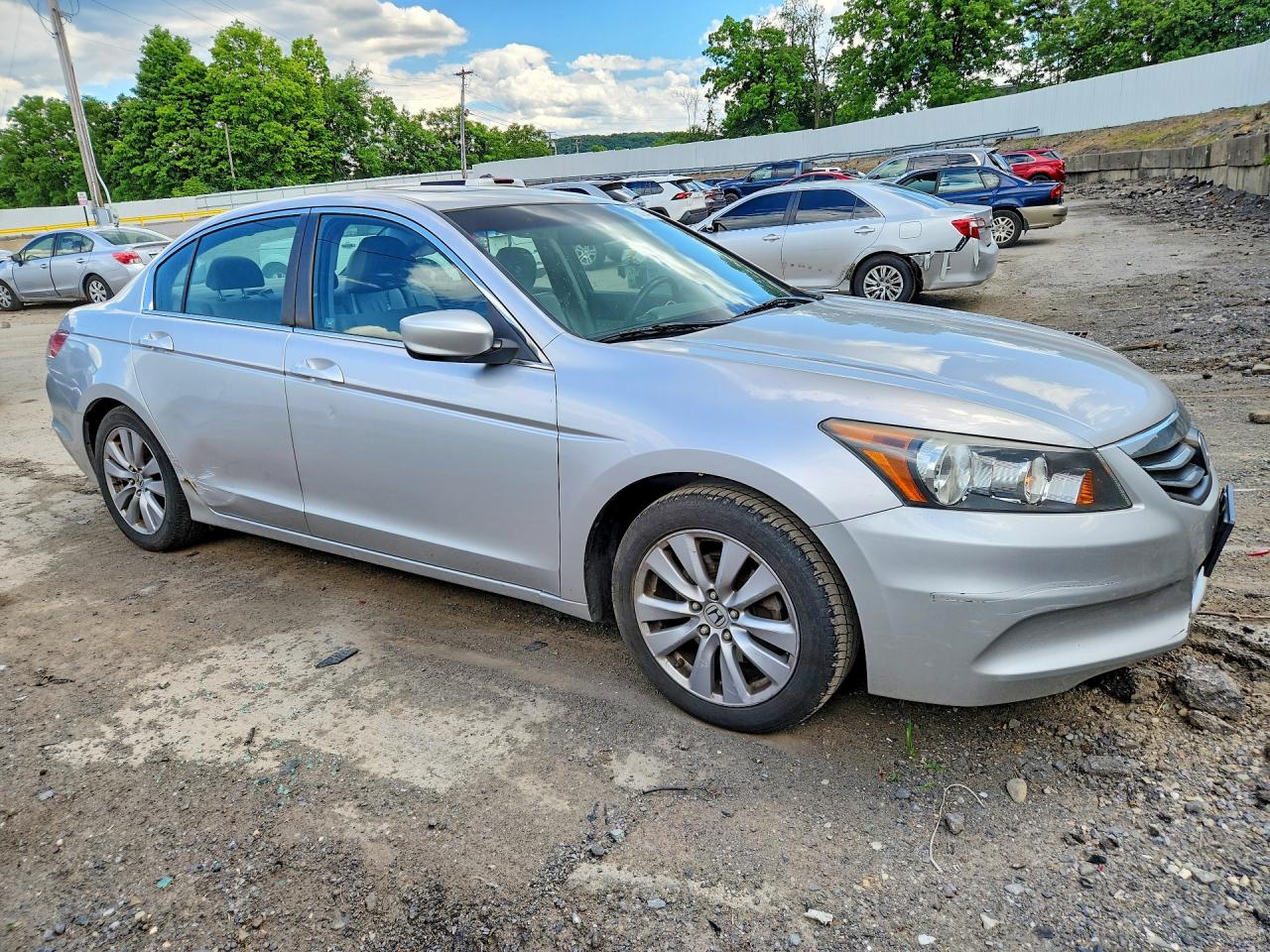 2011 Honda Accord Exl Silver vin: 1HGCP2F80BA072252