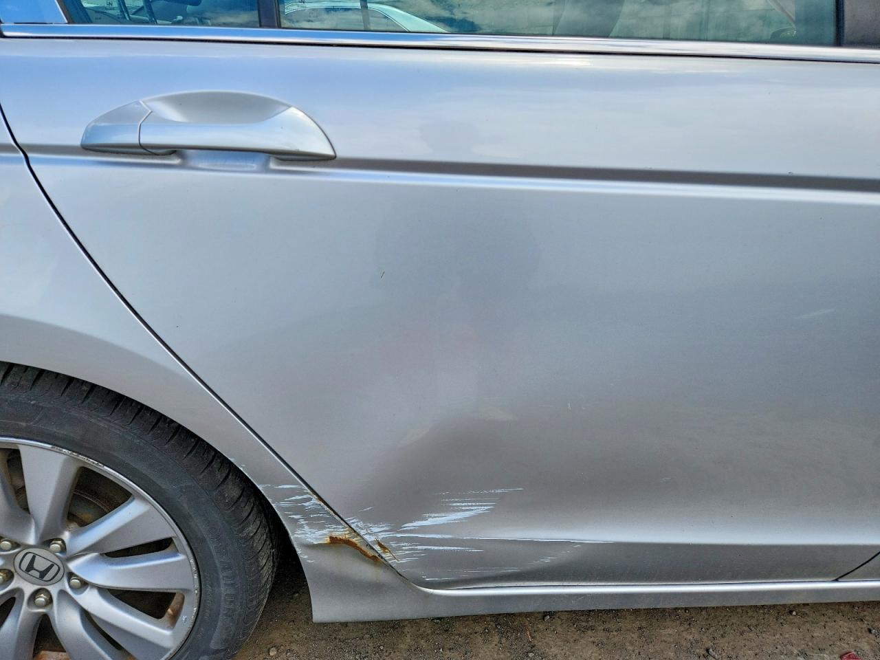 2011 Honda Accord Exl Silver vin: 1HGCP2F80BA072252