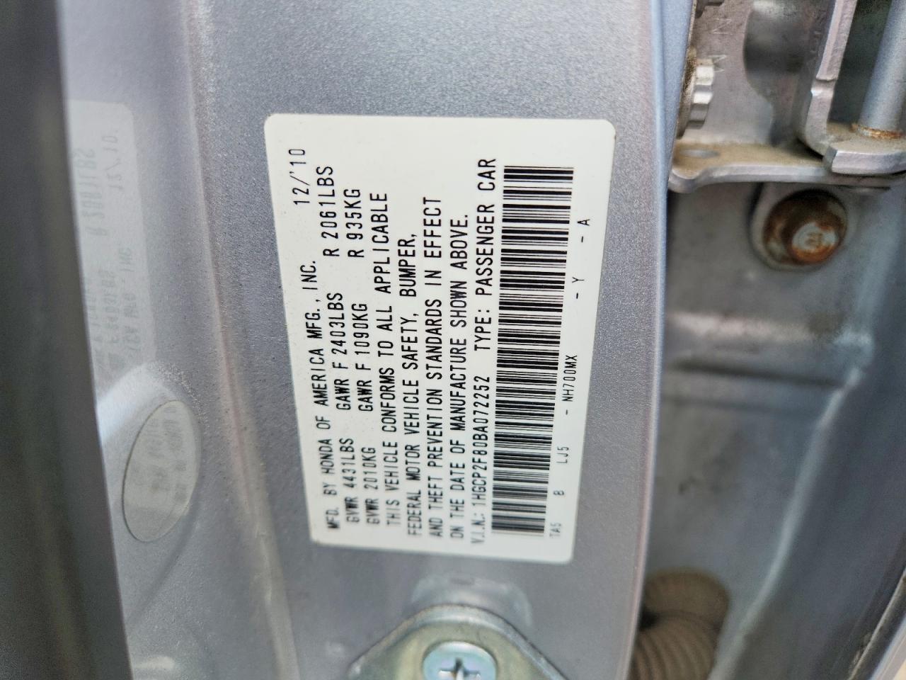 2011 Honda Accord Exl Silver vin: 1HGCP2F80BA072252