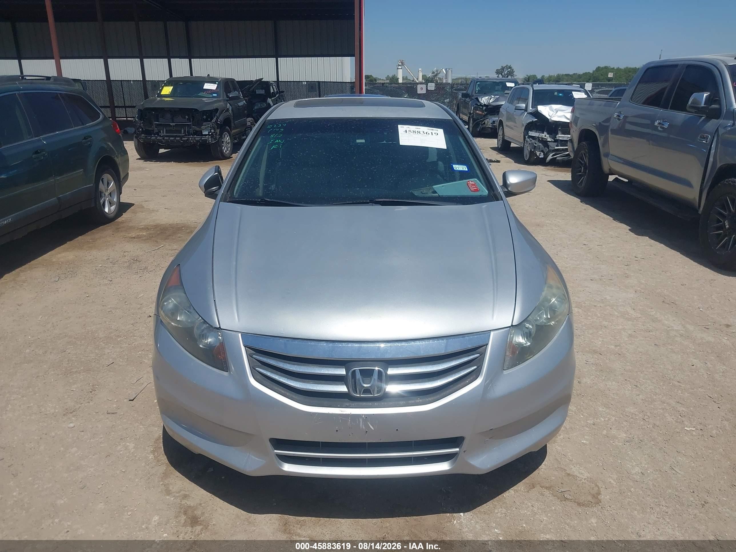 2011 Honda Accord Exl Silver vin: 1HGCP2F80BA100213