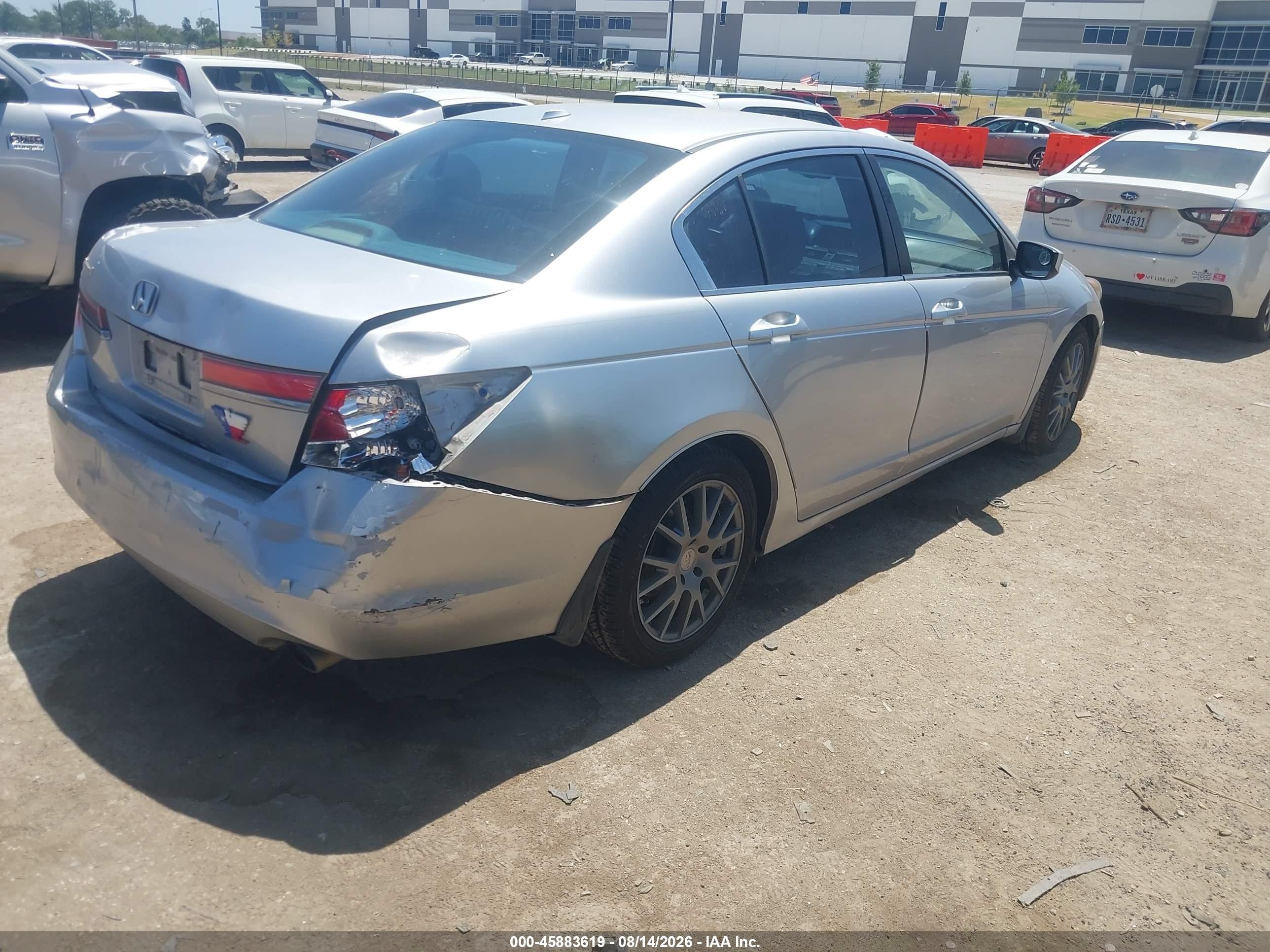 2011 Honda Accord Exl Silver vin: 1HGCP2F80BA100213