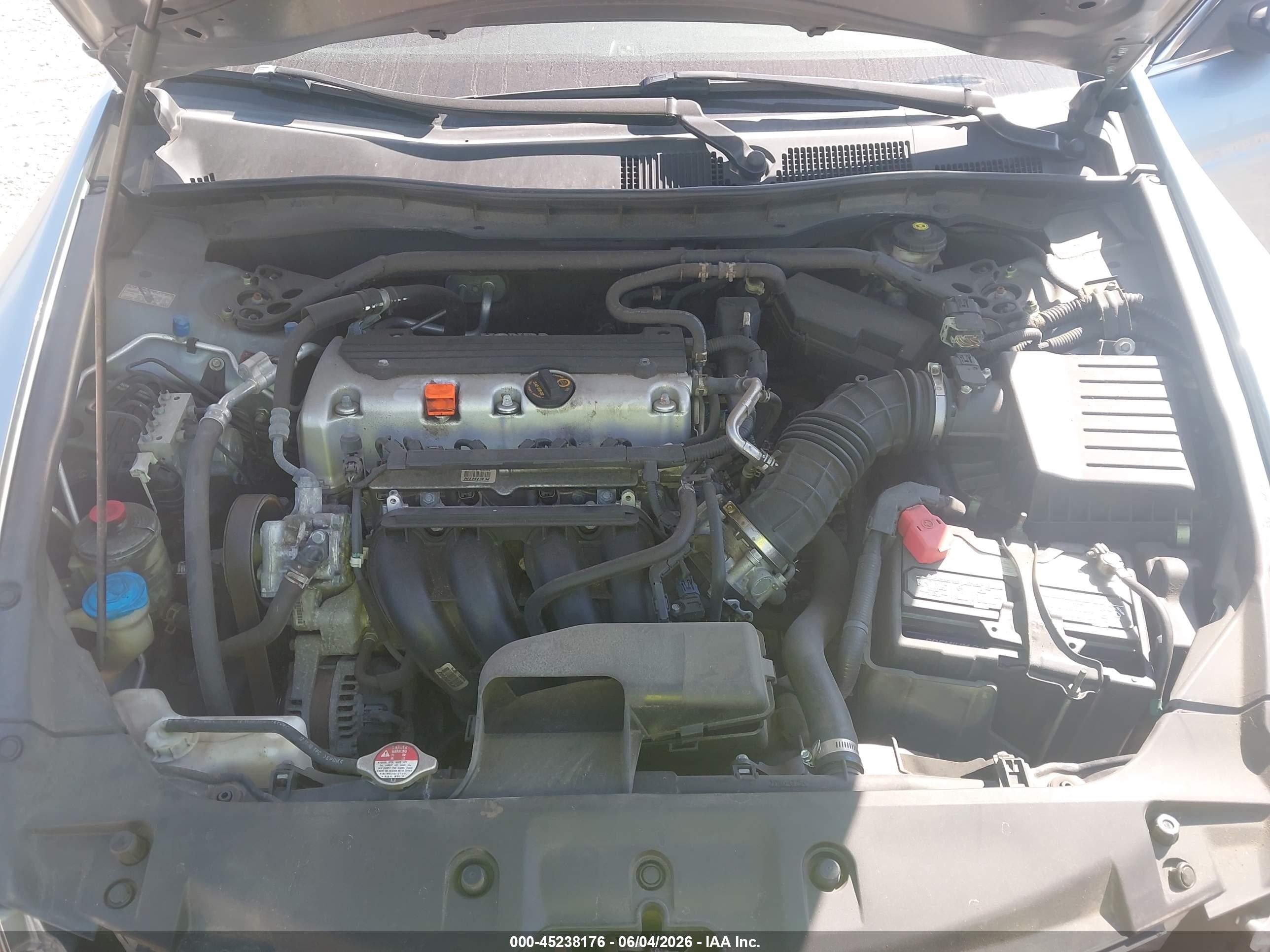 2011 Honda Accord 2.4 Ex-l Light Blue vin: 1HGCP2F80BA119599