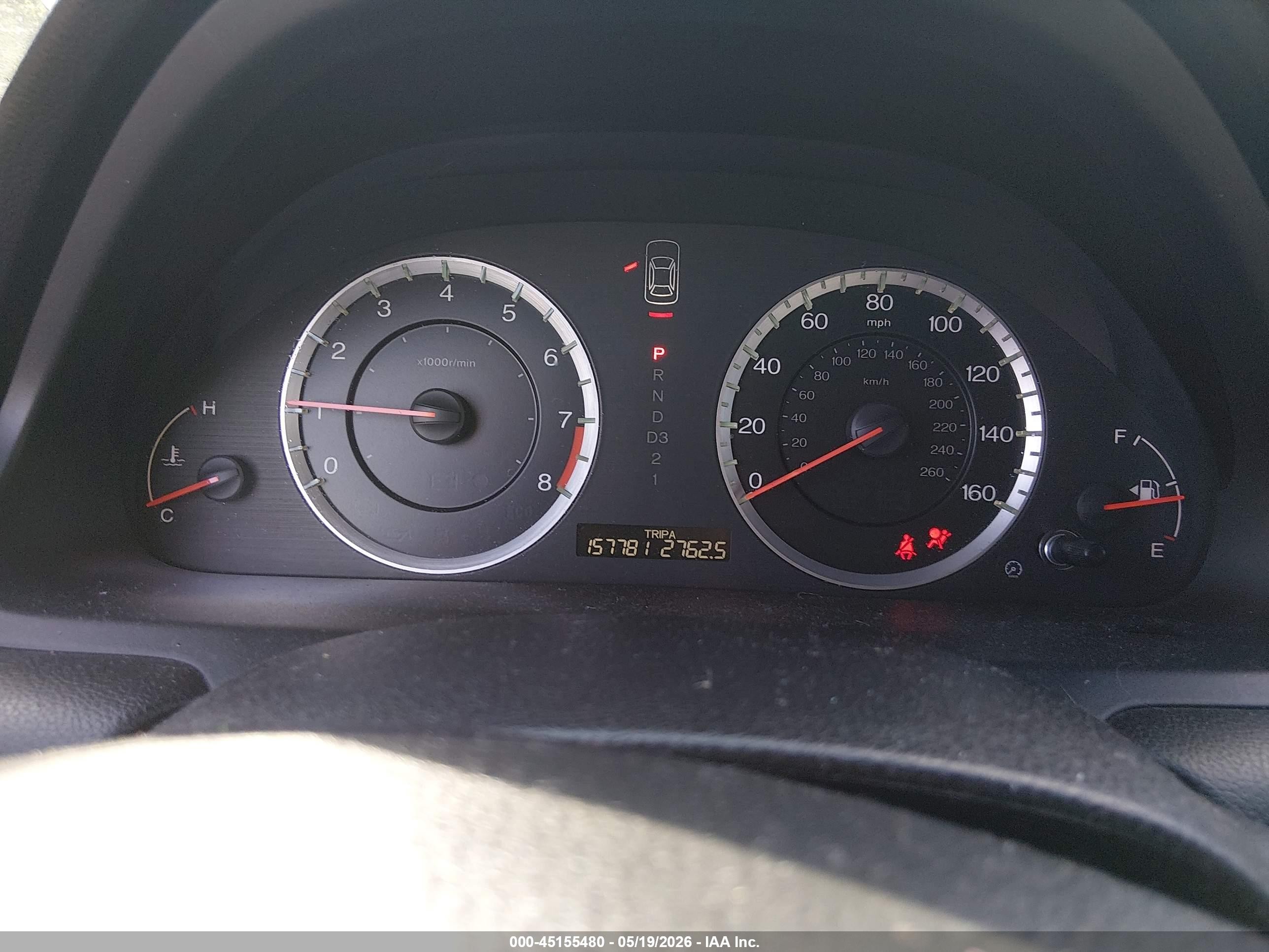 2011 Honda Accord 2.4 Ex-l Gray vin: 1HGCP2F80BA145524