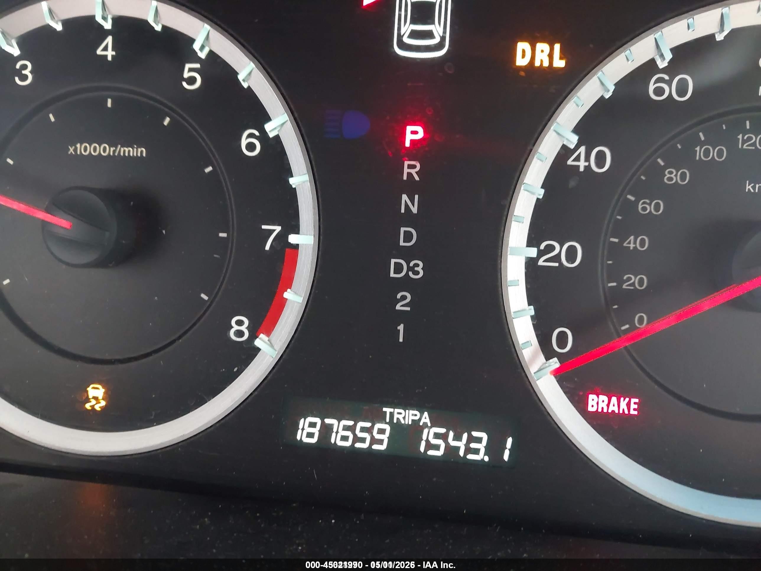 2012 Honda Accord 2.4 Ex-l Серый vin: 1HGCP2F80CA059857
