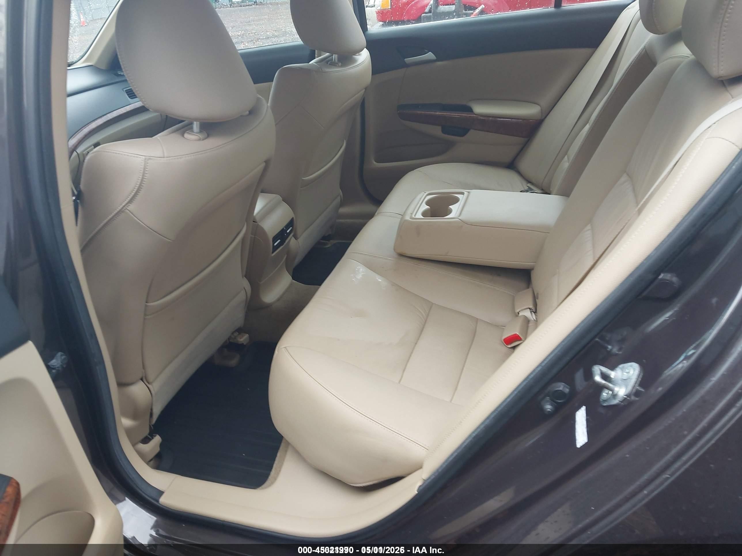 2012 Honda Accord 2.4 Ex-l Серый vin: 1HGCP2F80CA059857