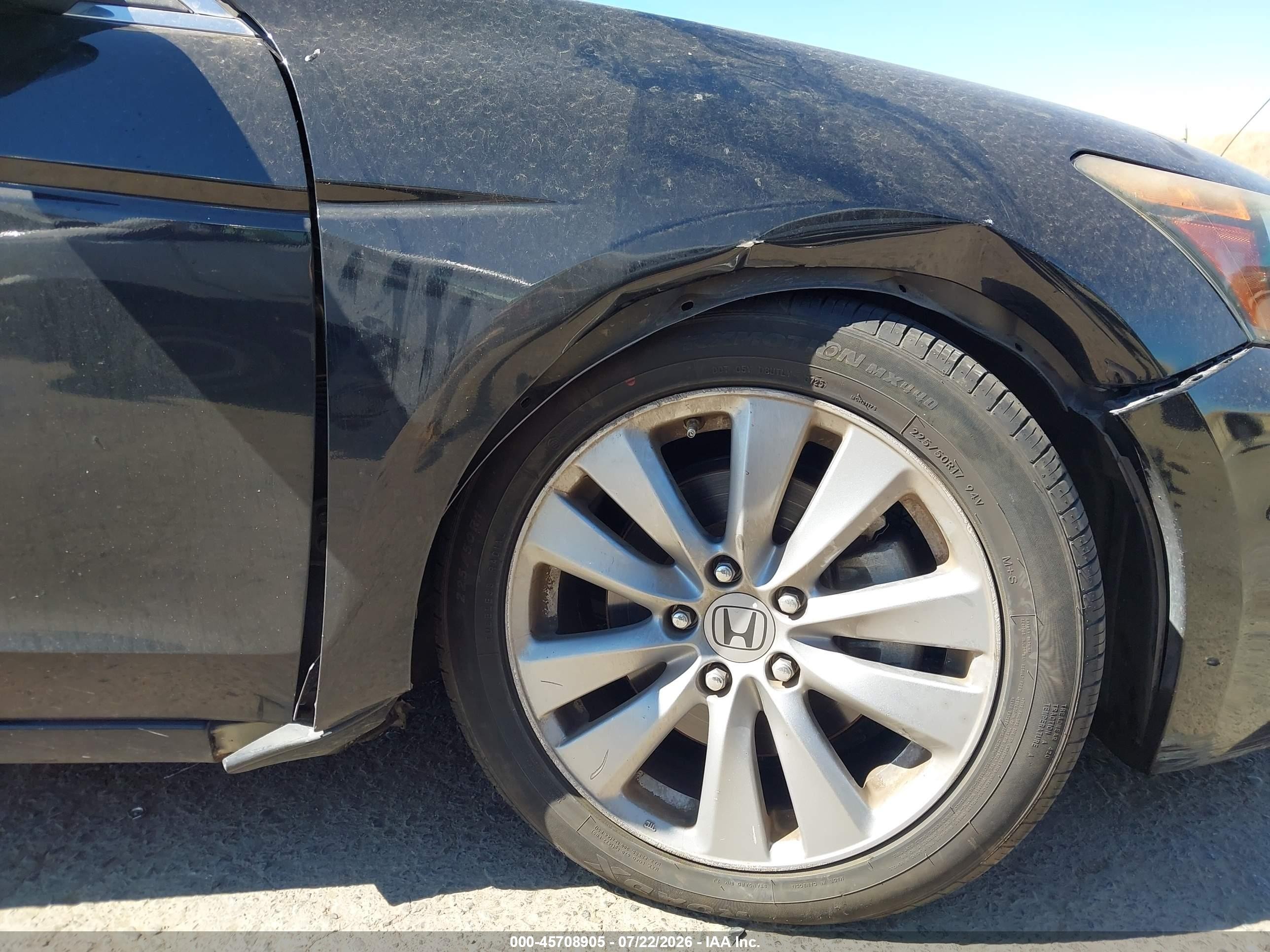 2012 Honda Accord 2.4 Ex-l Black vin: 1HGCP2F80CA070258