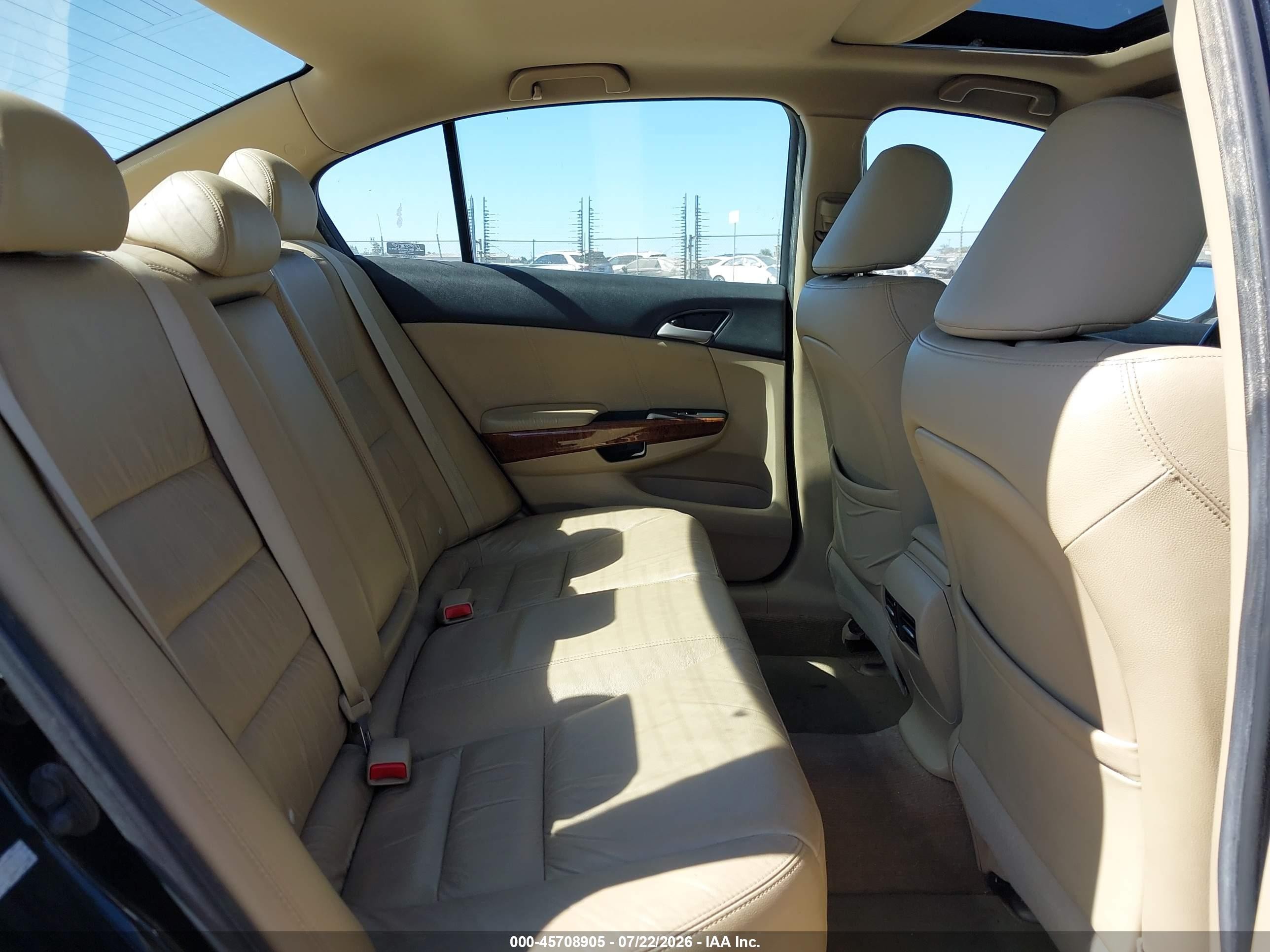2012 Honda Accord 2.4 Ex-l Black vin: 1HGCP2F80CA070258