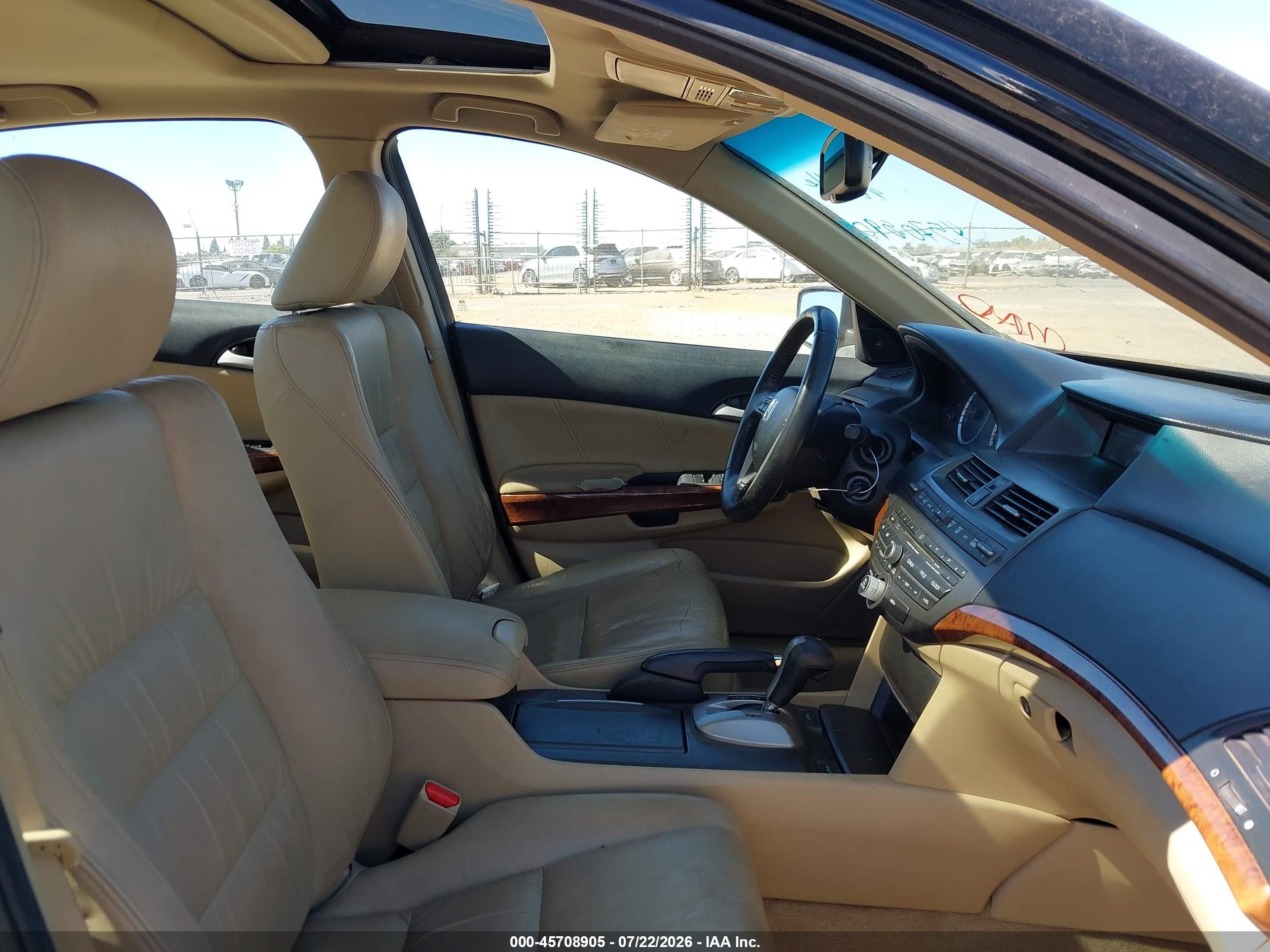 2012 Honda Accord 2.4 Ex-l Black vin: 1HGCP2F80CA070258