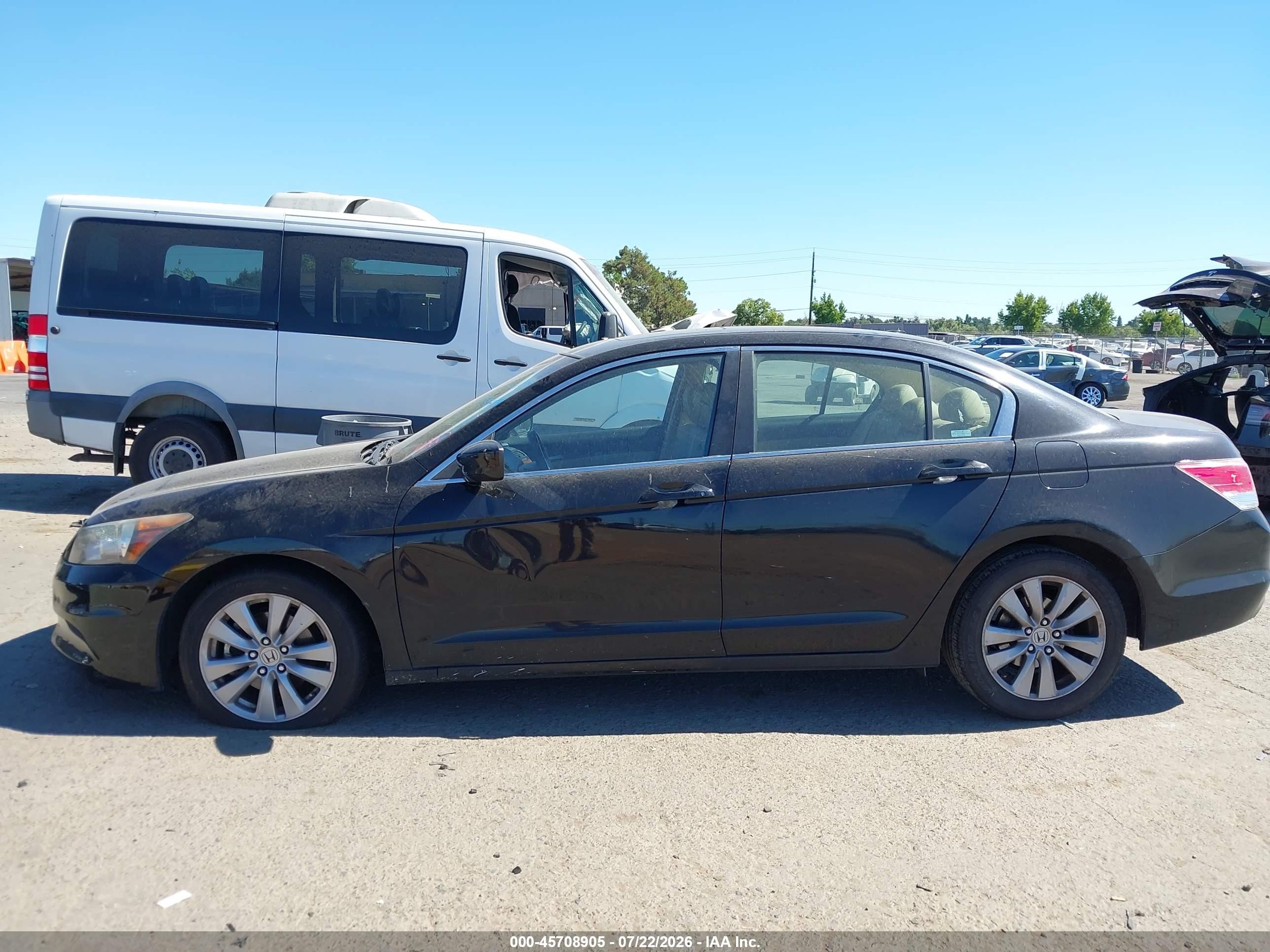 2012 Honda Accord 2.4 Ex-l Black vin: 1HGCP2F80CA070258