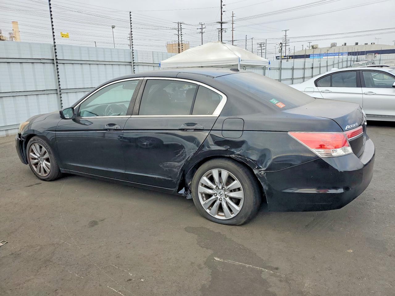 2012 Honda Accord Exl Черный vin: 1HGCP2F80CA078781