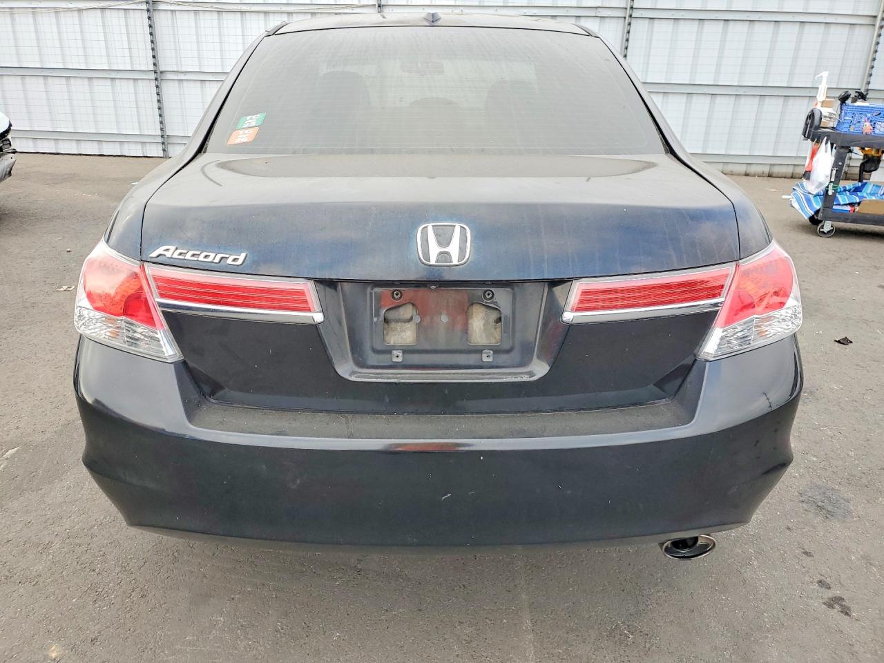 2012 Honda Accord Exl Черный vin: 1HGCP2F80CA078781