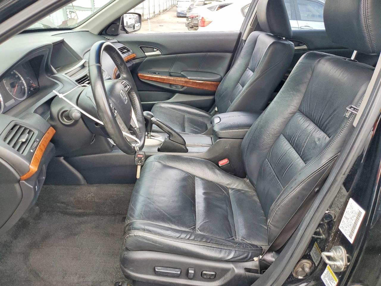 2012 Honda Accord Exl Черный vin: 1HGCP2F80CA078781