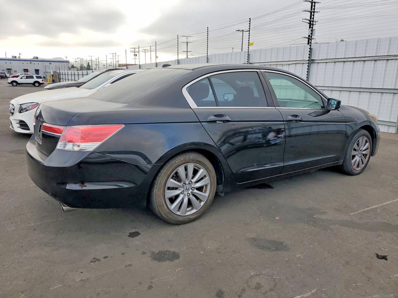2012 Honda Accord Exl Черный vin: 1HGCP2F80CA078781