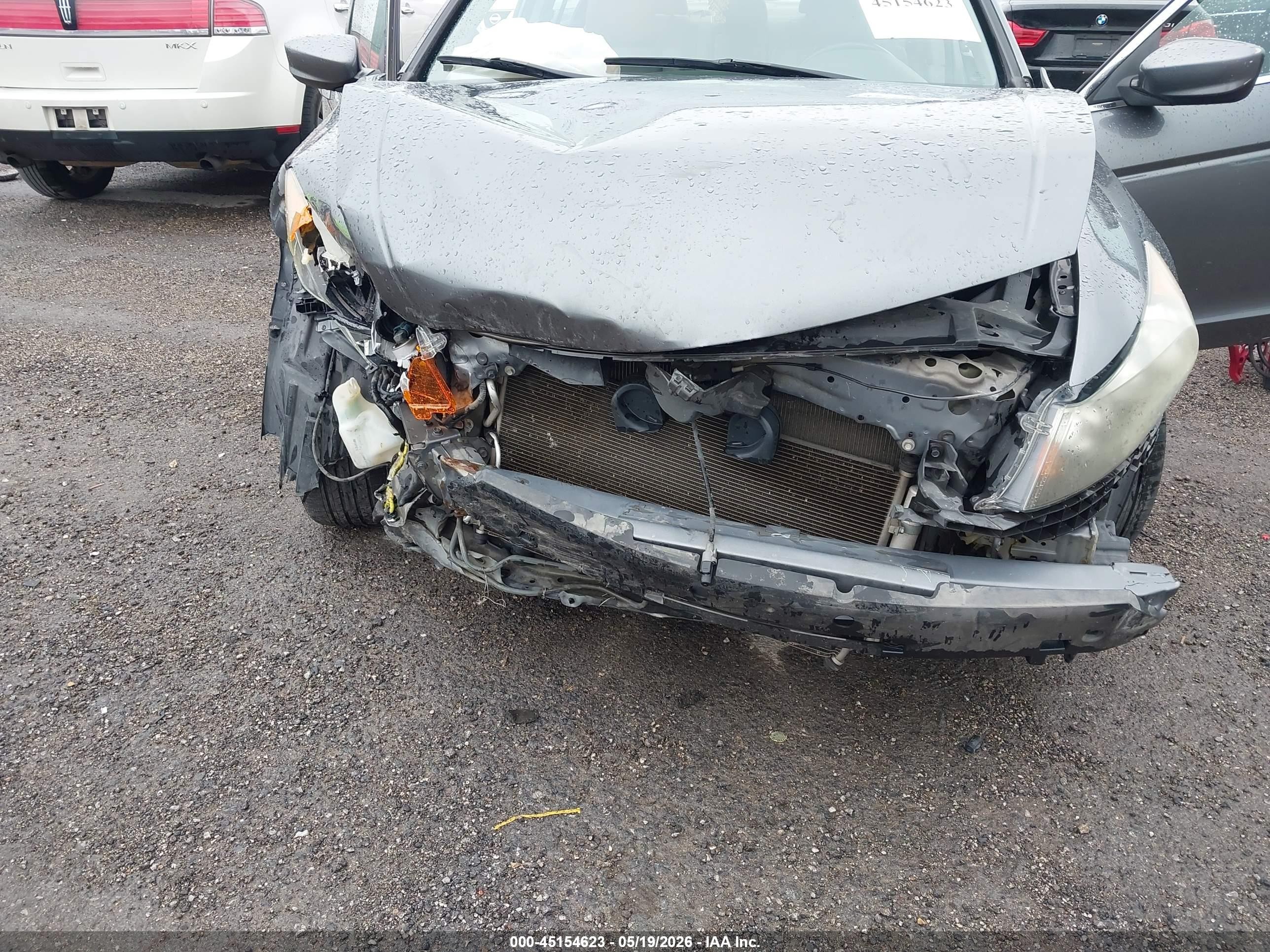 2012 Honda Accord 2.4 Ex-l Gray vin: 1HGCP2F80CA084807