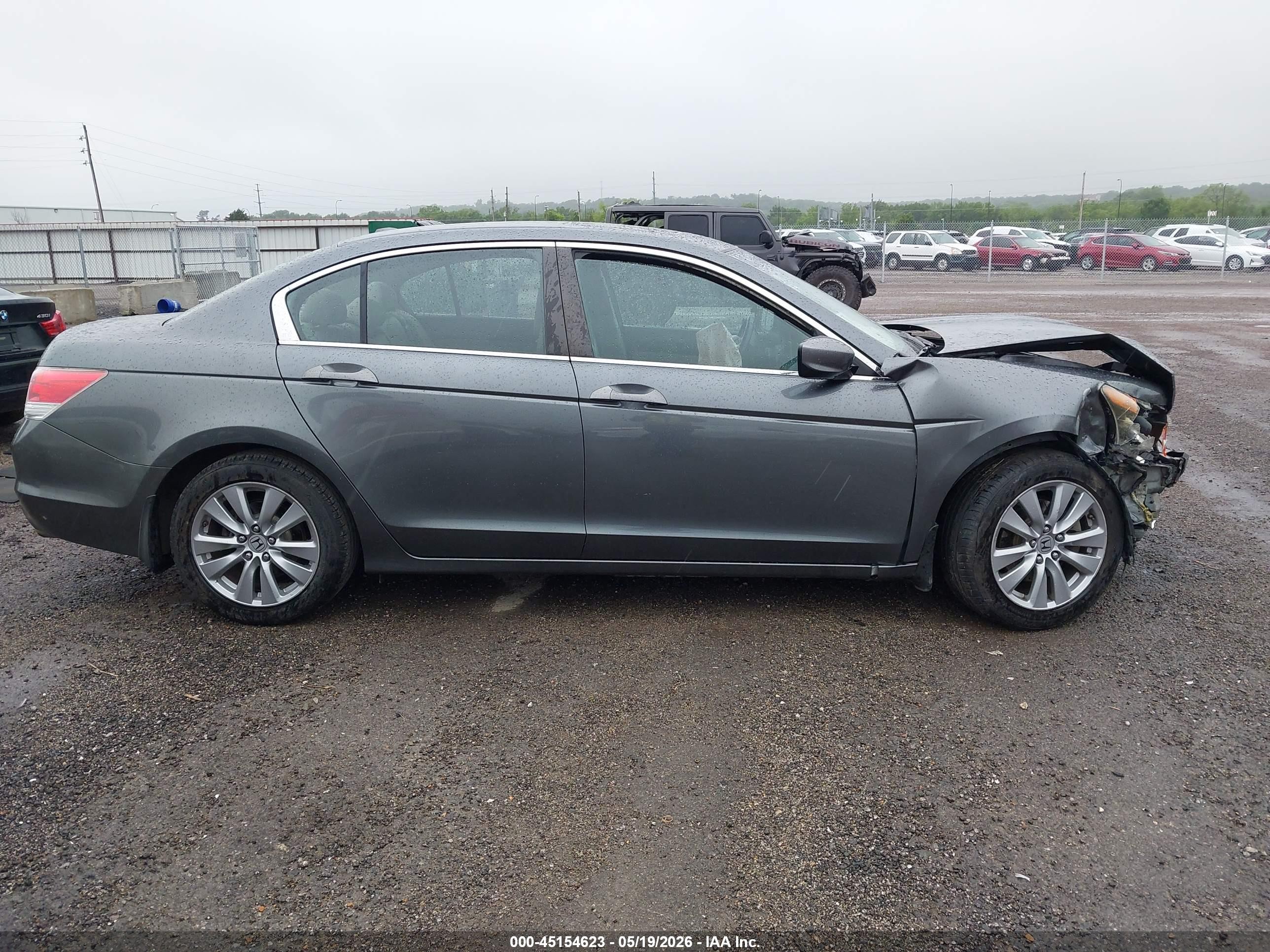 2012 Honda Accord 2.4 Ex-l Gray vin: 1HGCP2F80CA084807