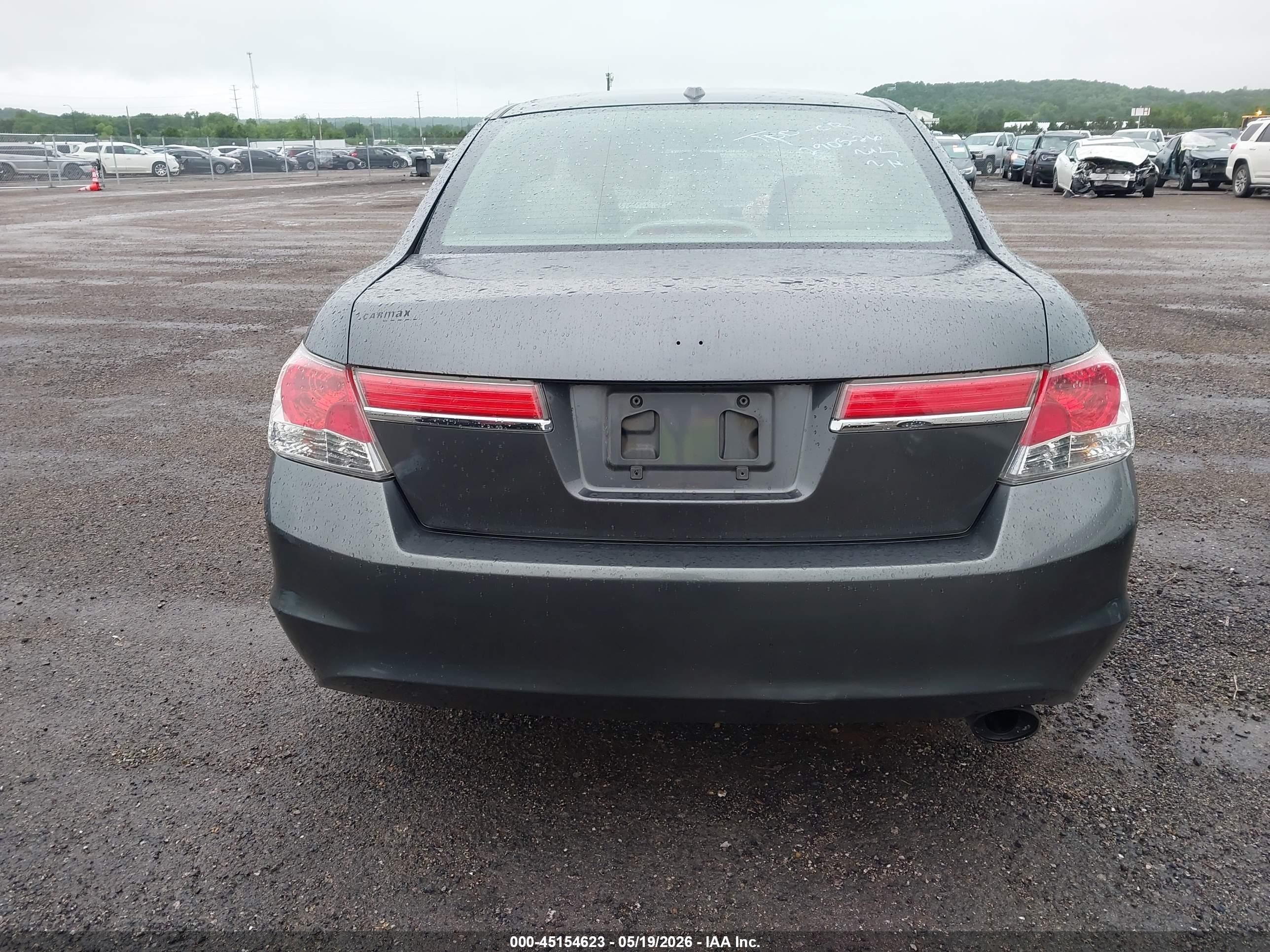 2012 Honda Accord 2.4 Ex-l Gray vin: 1HGCP2F80CA084807