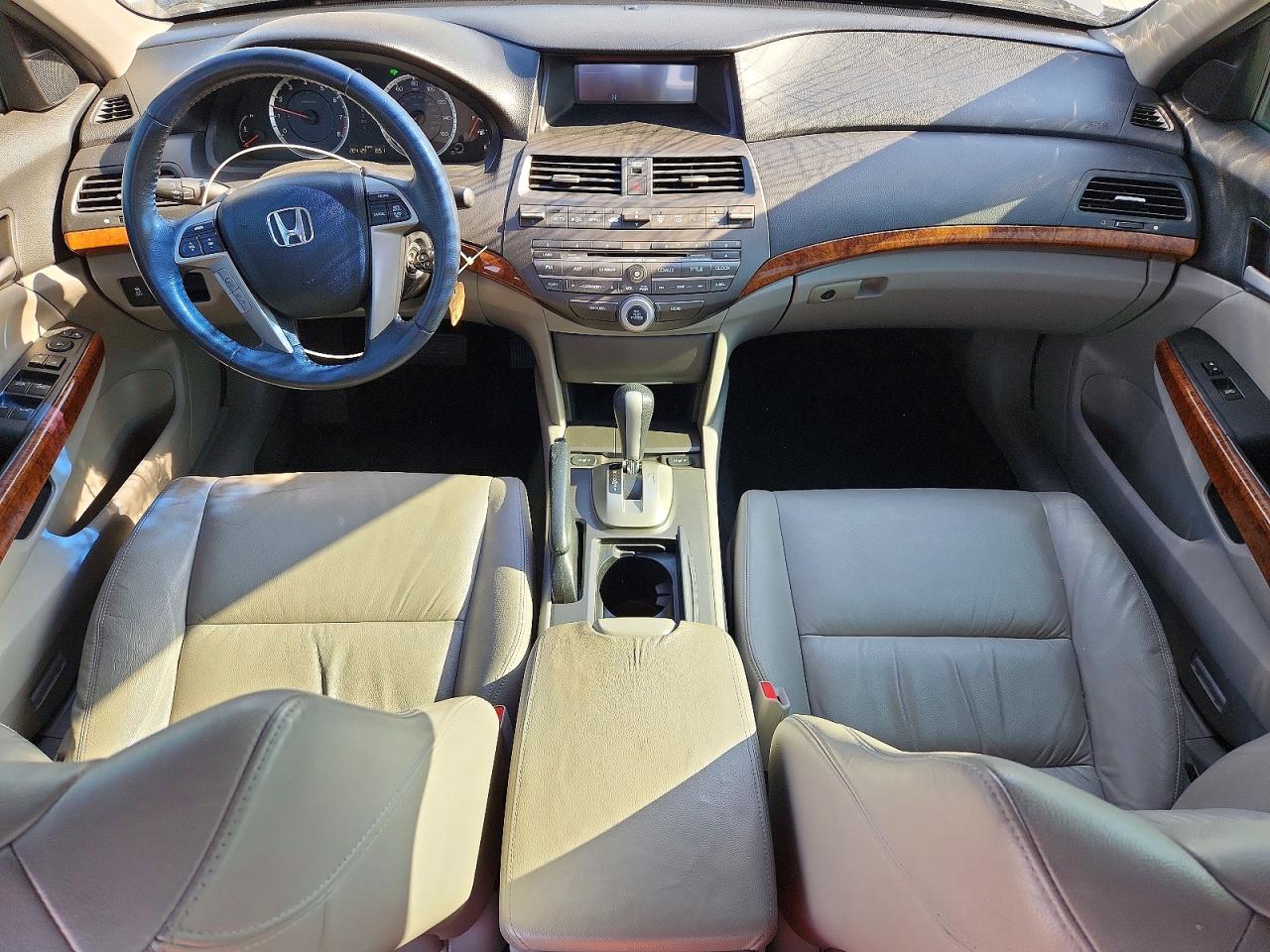 2012 Honda Accord Exl Серый vin: 1HGCP2F80CA094981