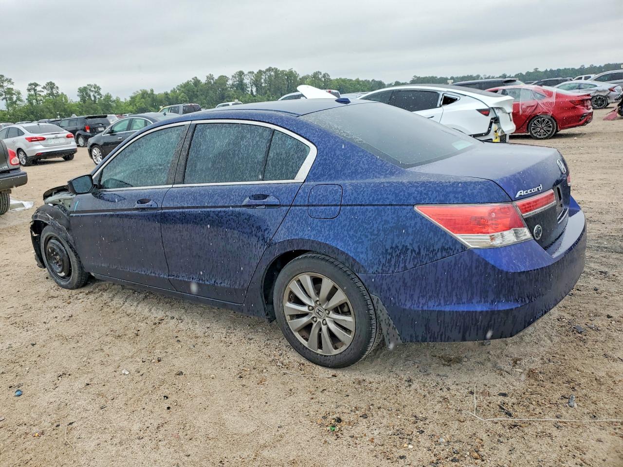 2012 Honda Accord Exl Blue vin: 1HGCP2F80CA121788