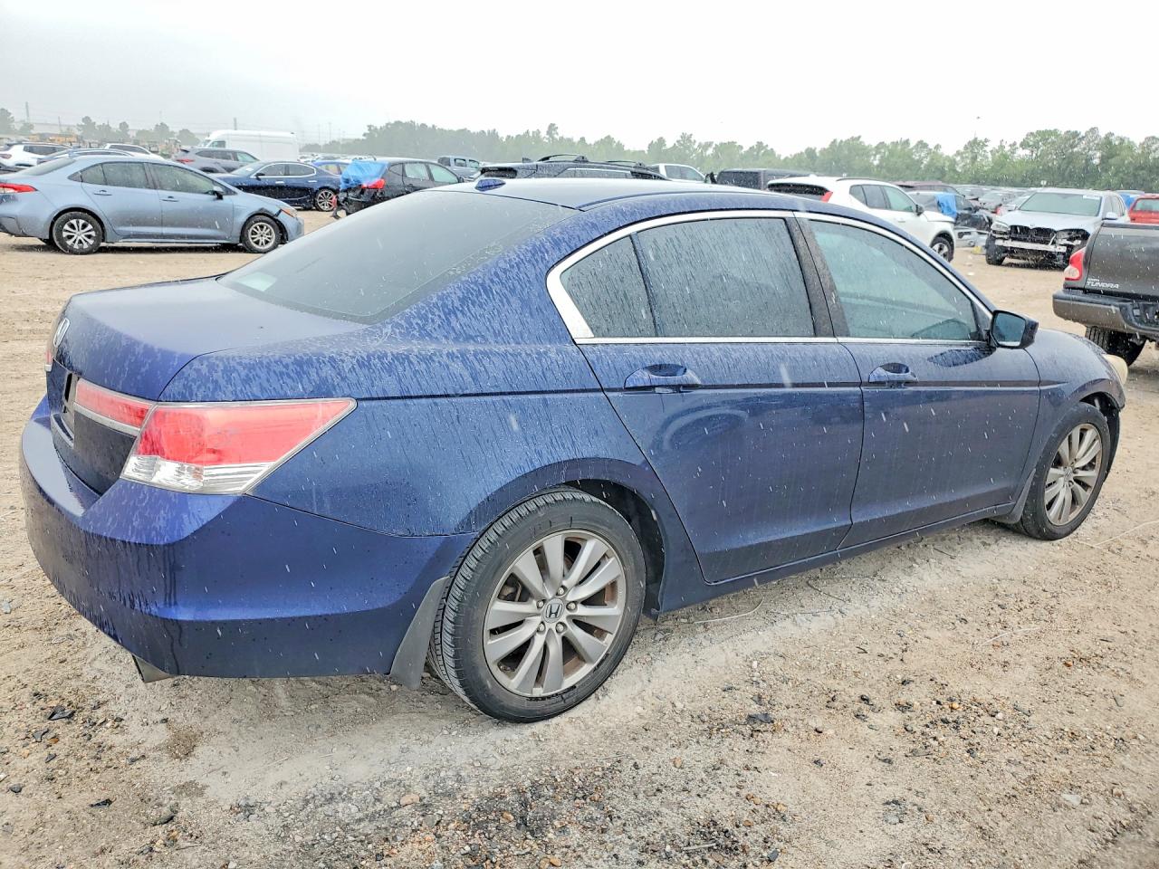 2012 Honda Accord Exl Blue vin: 1HGCP2F80CA121788