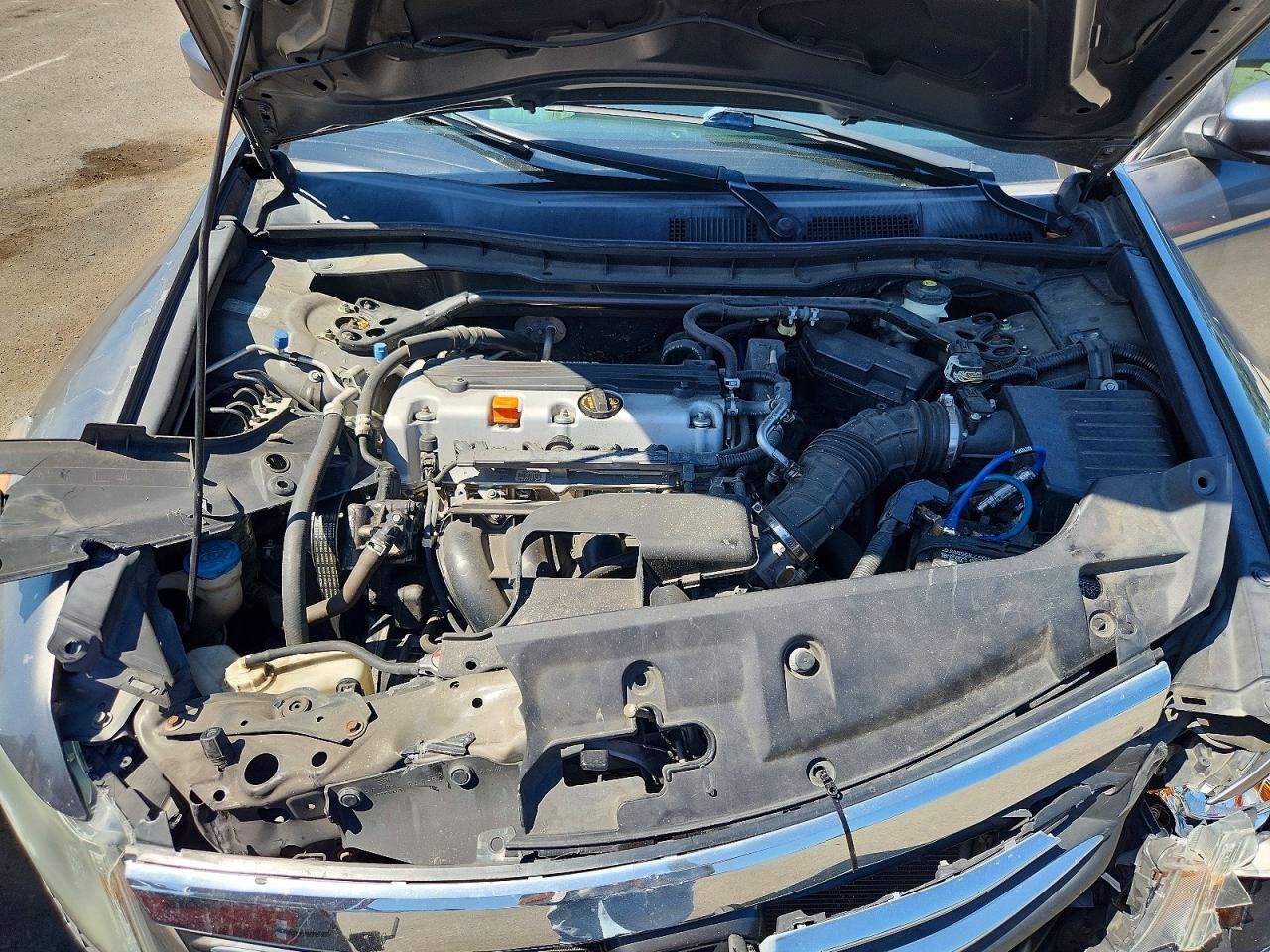 2012 Honda Accord Exl Gray vin: 1HGCP2F80CA130507