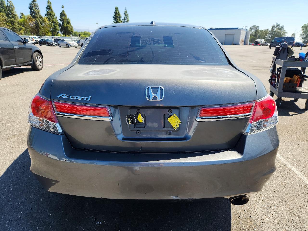 2012 Honda Accord Exl Gray vin: 1HGCP2F80CA130507