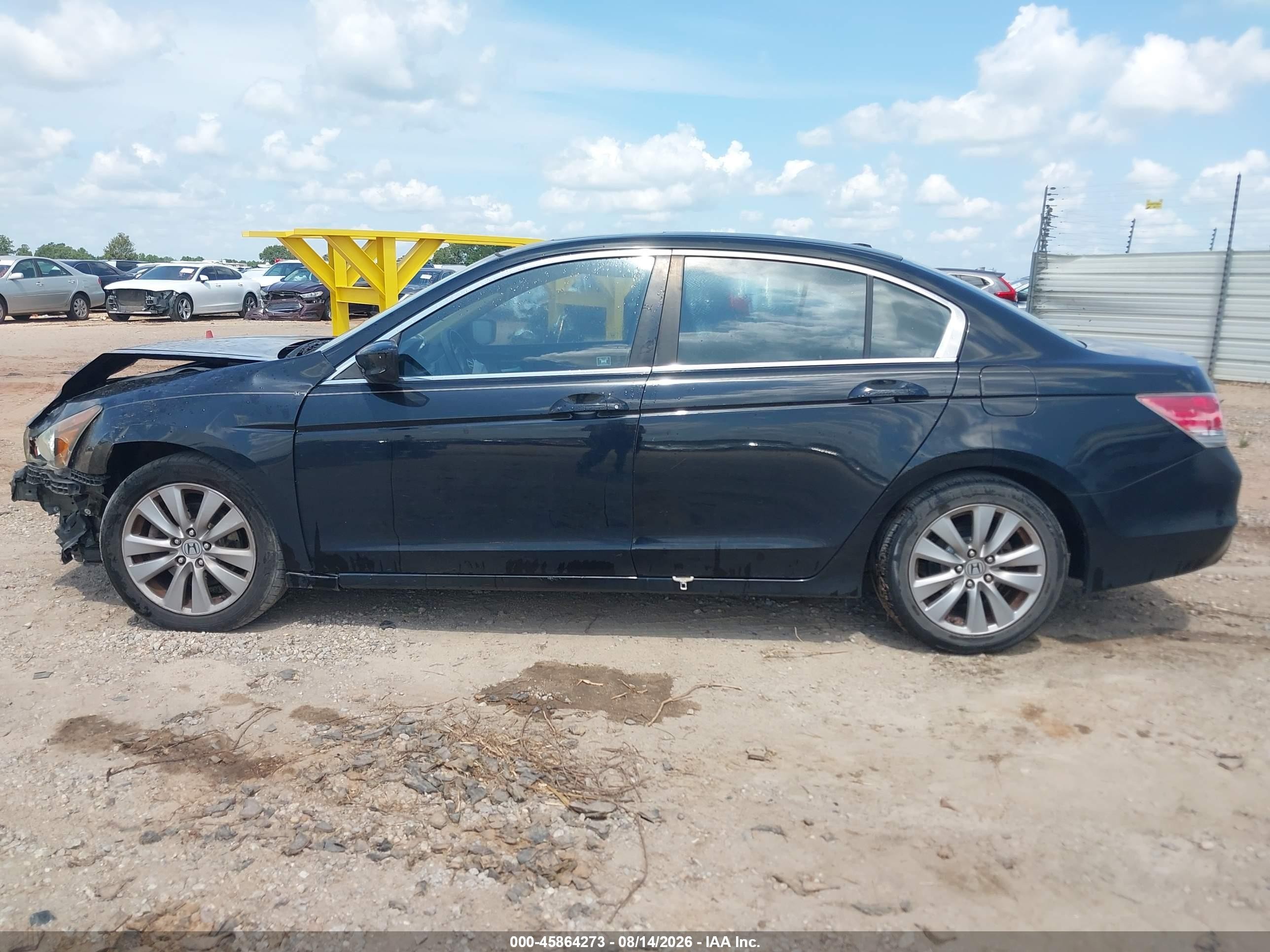 2012 Honda Accord 2.4 Ex-l Black vin: 1HGCP2F80CA202452