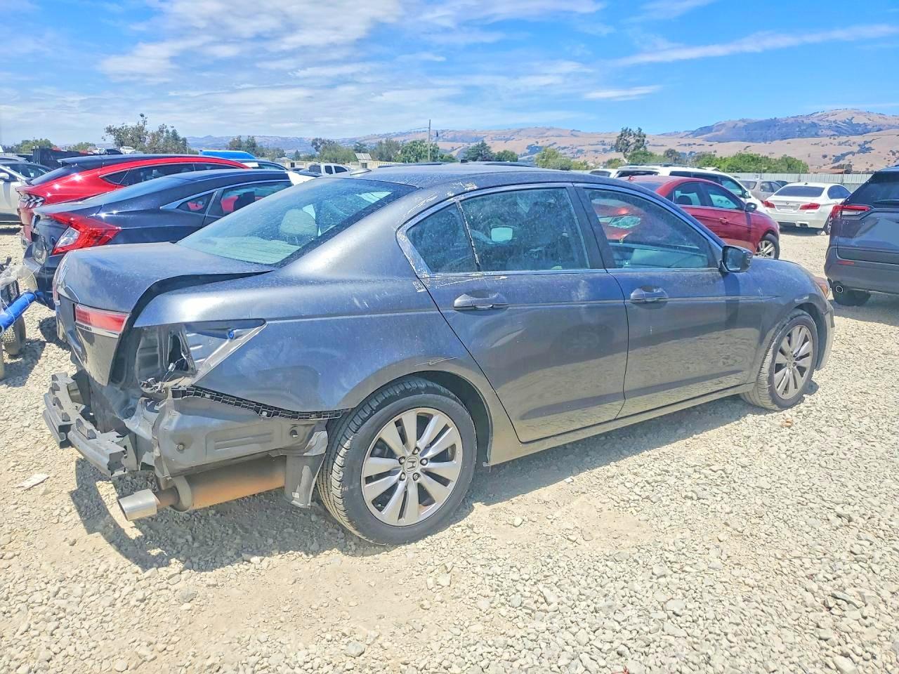 2012 Honda Accord Exl Gray vin: 1HGCP2F80CA212270
