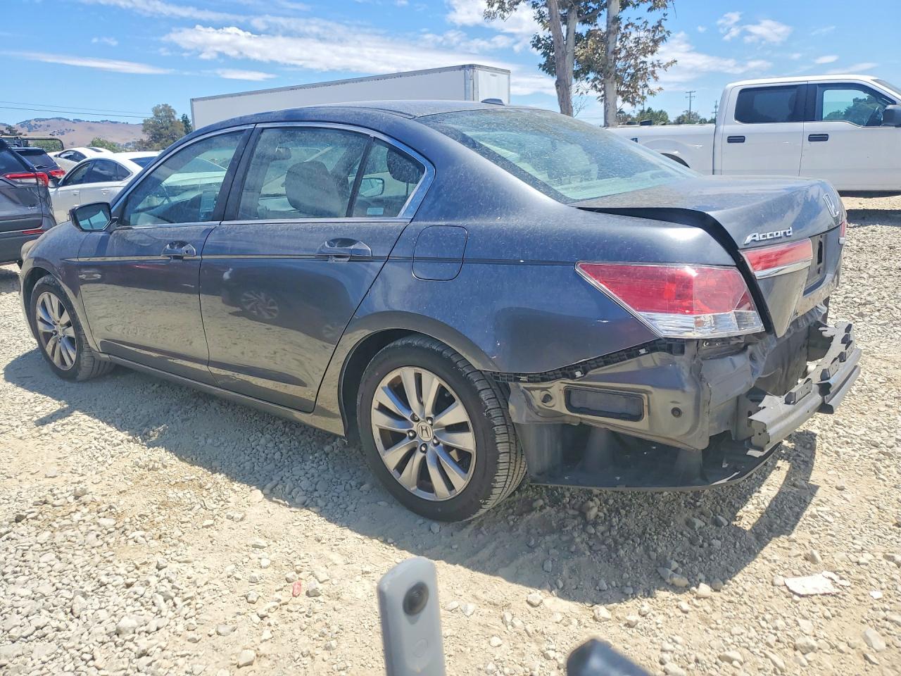 2012 Honda Accord Exl Gray vin: 1HGCP2F80CA212270