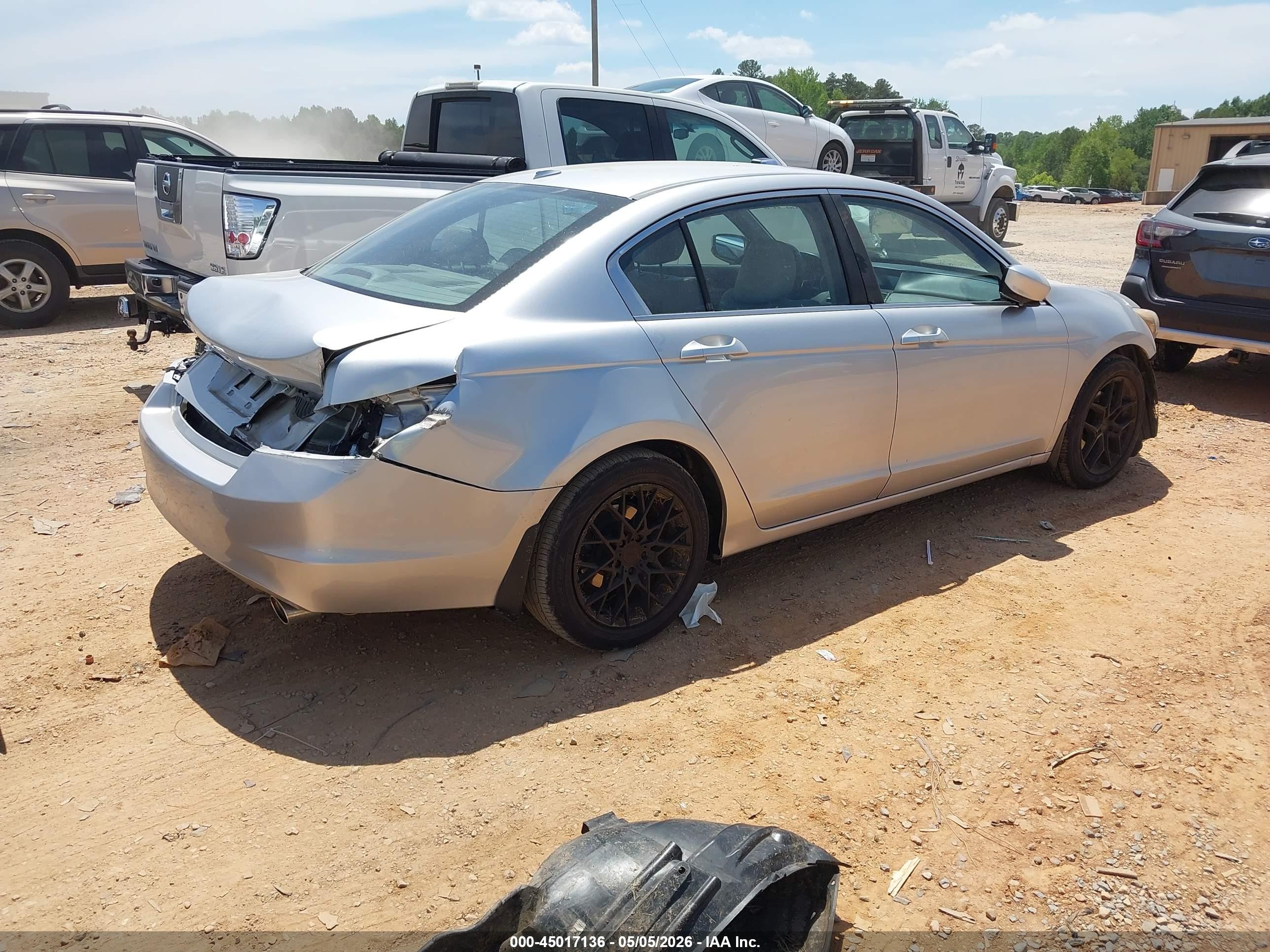 2012 Honda Accord 2.4 Ex-l Silver vin: 1HGCP2F80CA221227