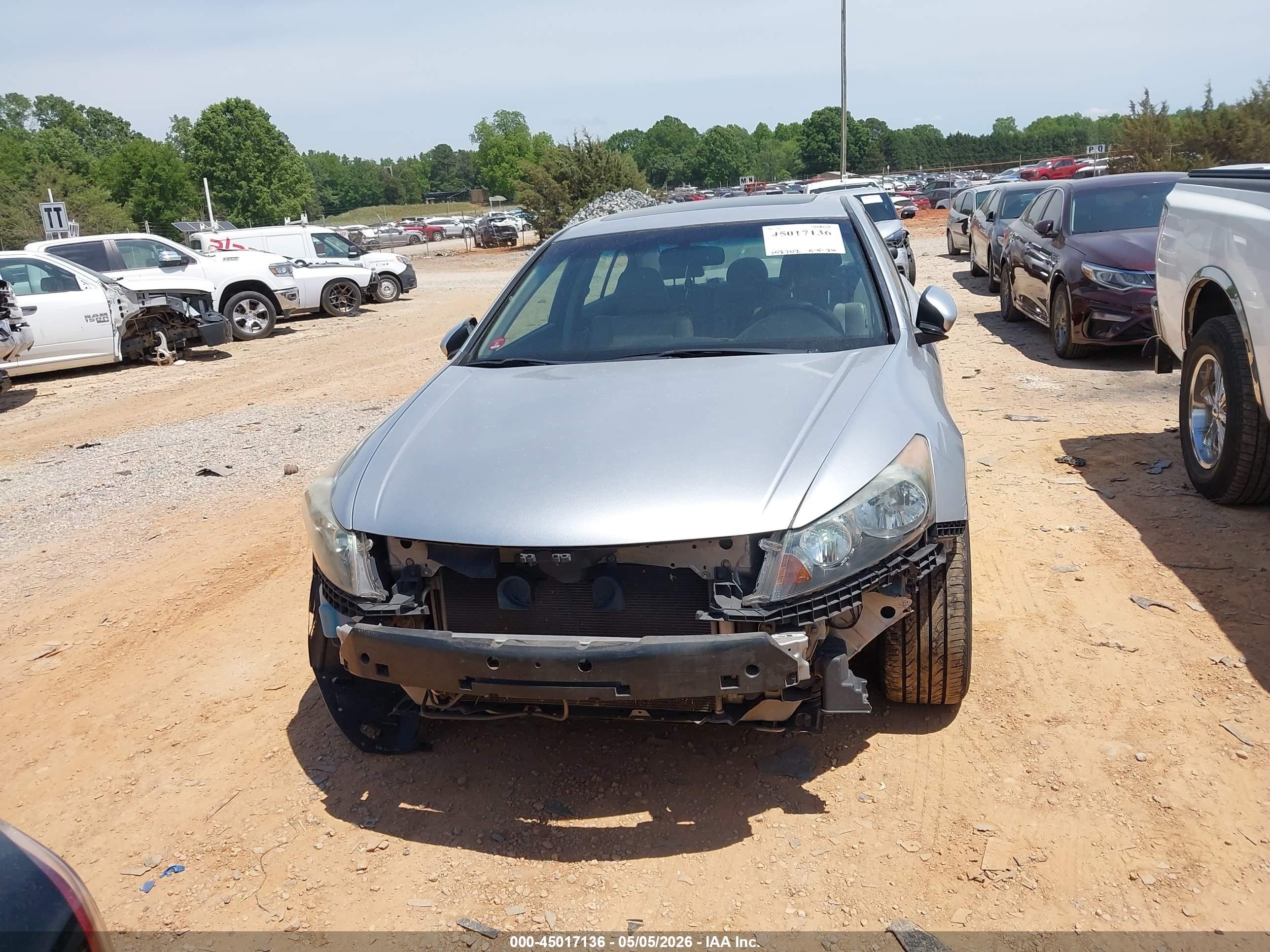 2012 Honda Accord 2.4 Ex-l Silver vin: 1HGCP2F80CA221227