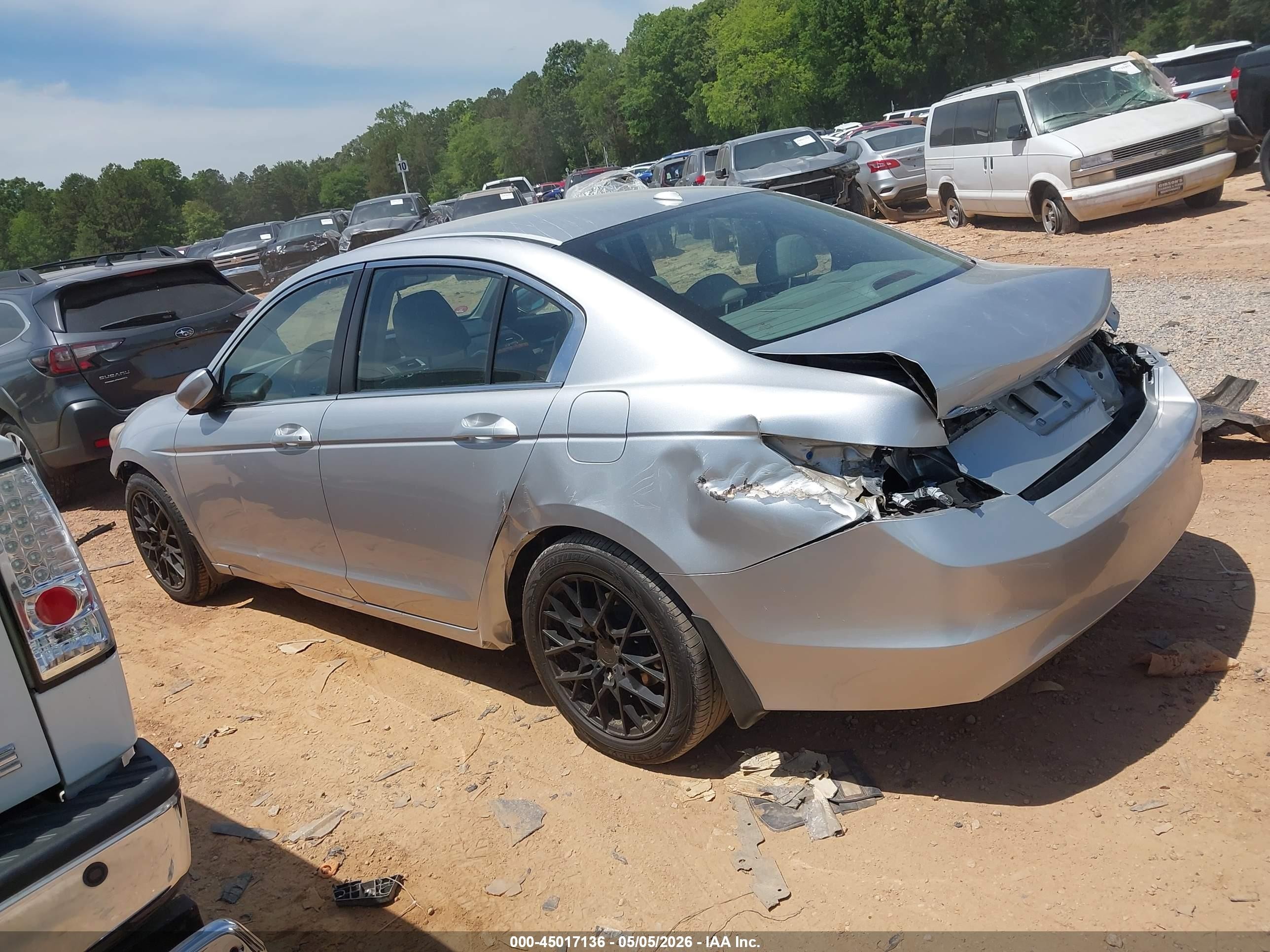 2012 Honda Accord 2.4 Ex-l Silver vin: 1HGCP2F80CA221227