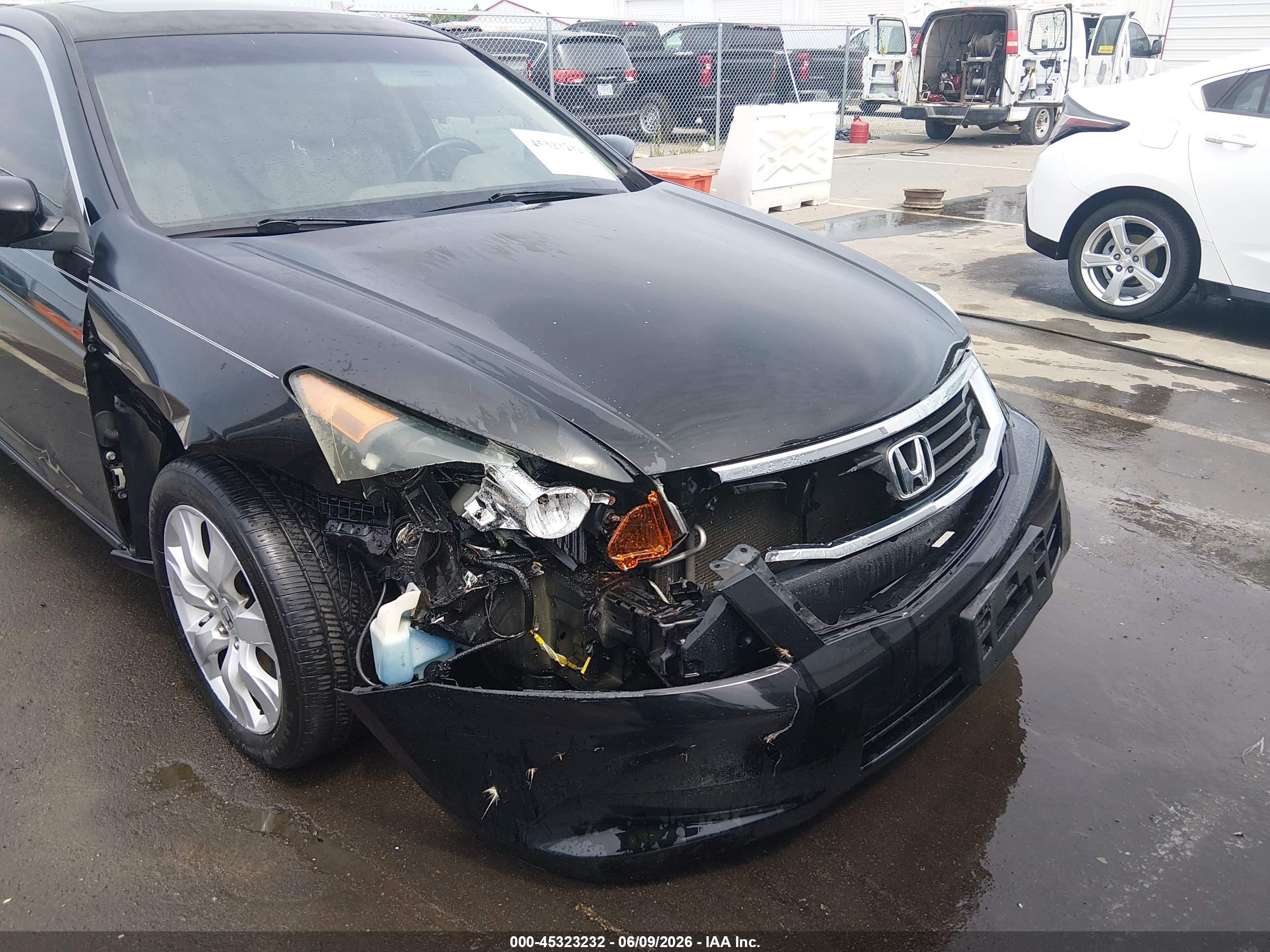 2010 Honda Accord 2.4 Ex-l Black vin: 1HGCP2F81AA010194