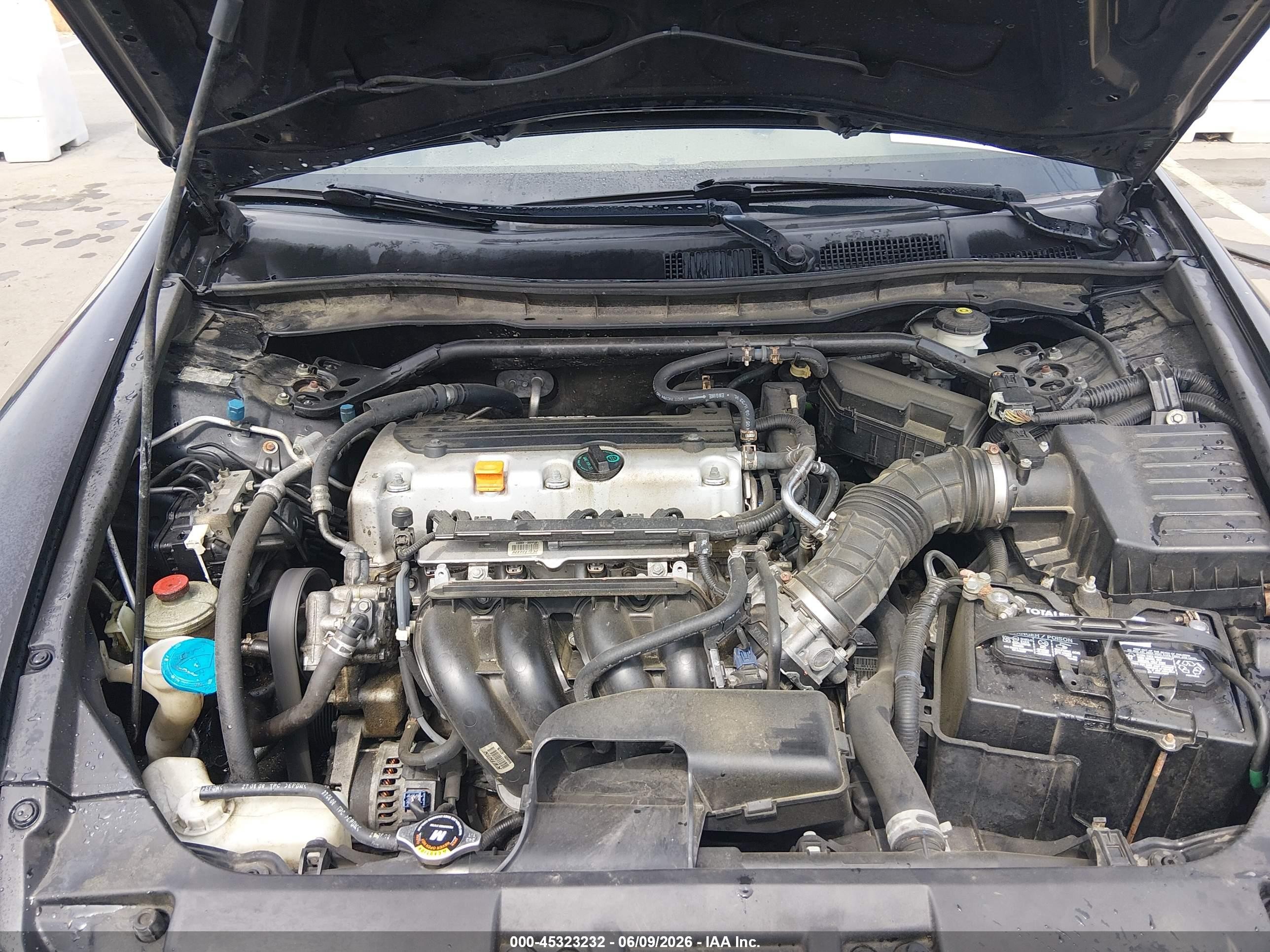 2010 Honda Accord 2.4 Ex-l Black vin: 1HGCP2F81AA010194