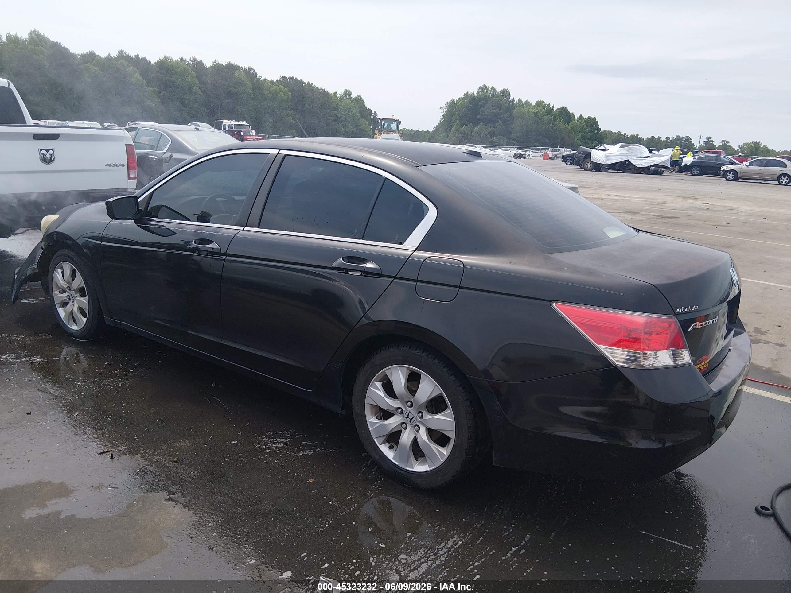 2010 Honda Accord 2.4 Ex-l Black vin: 1HGCP2F81AA010194