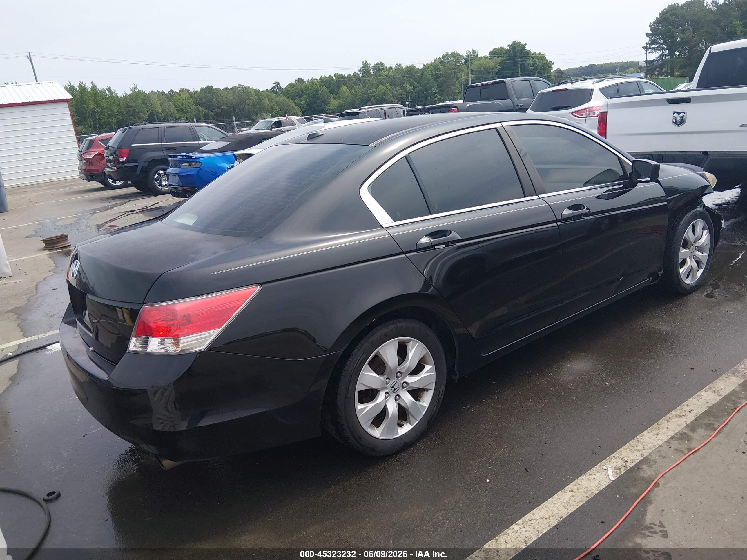 2010 Honda Accord 2.4 Ex-l Black vin: 1HGCP2F81AA010194
