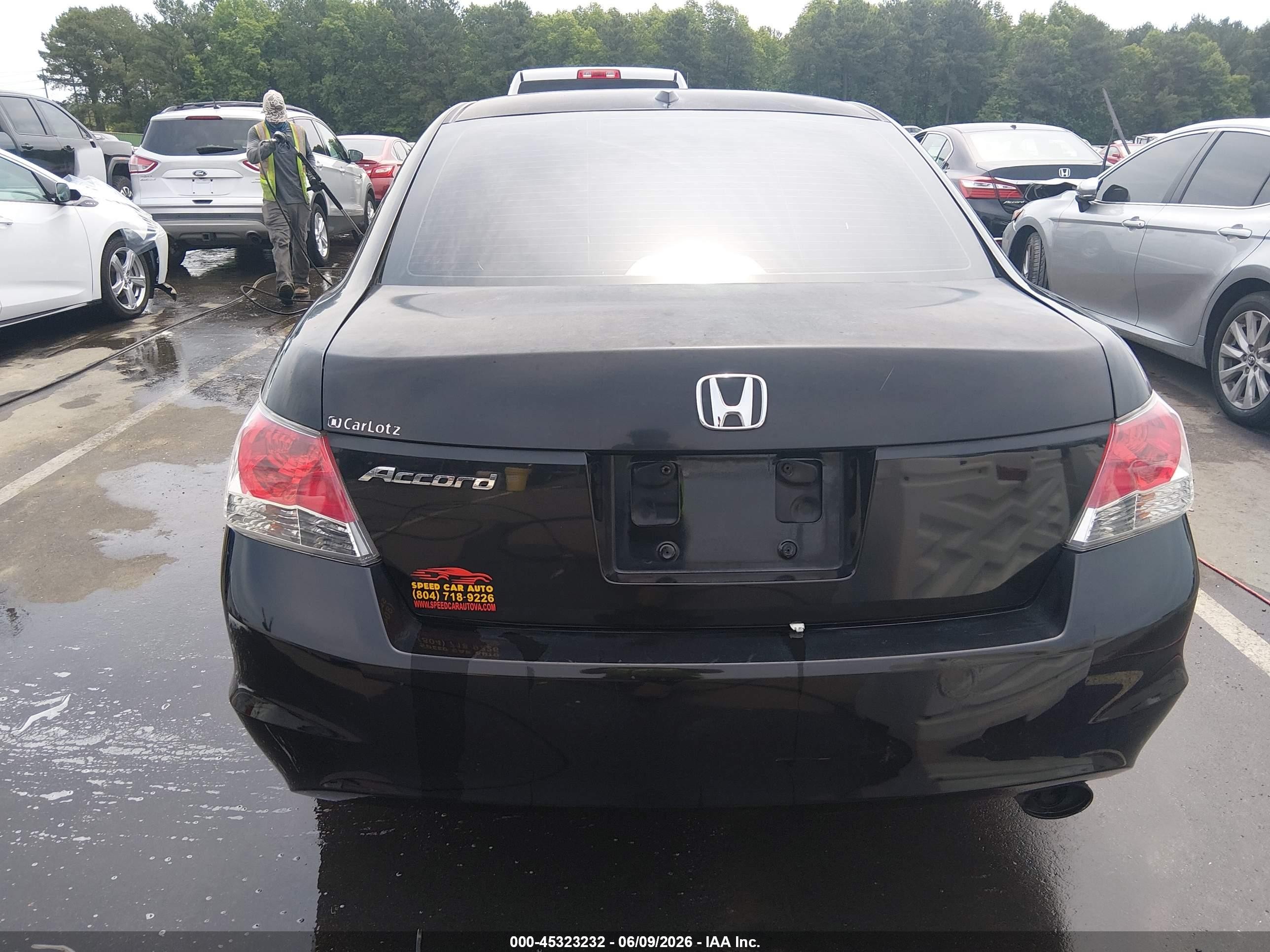 2010 Honda Accord 2.4 Ex-l Black vin: 1HGCP2F81AA010194