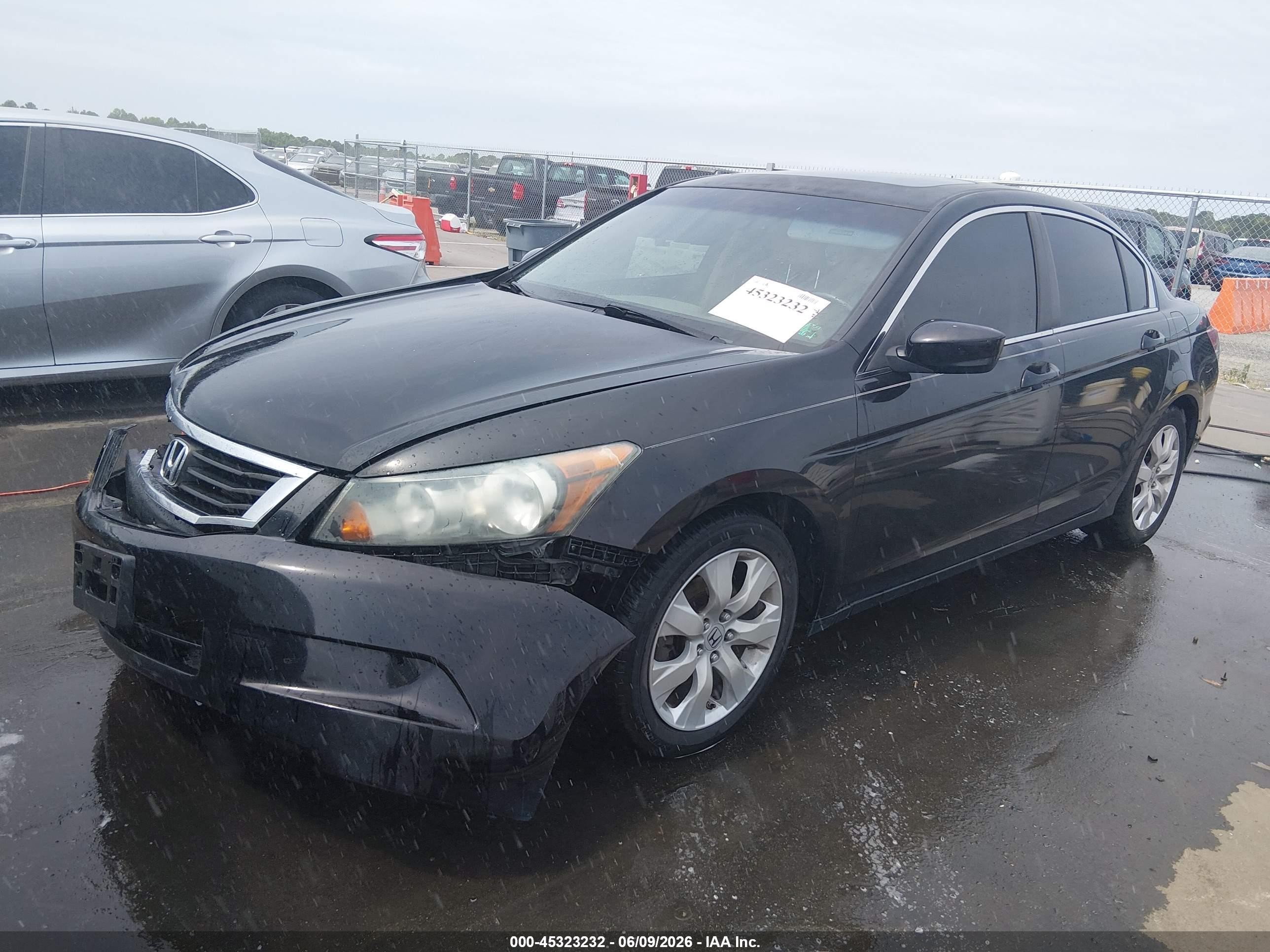 2010 Honda Accord 2.4 Ex-l Black vin: 1HGCP2F81AA010194