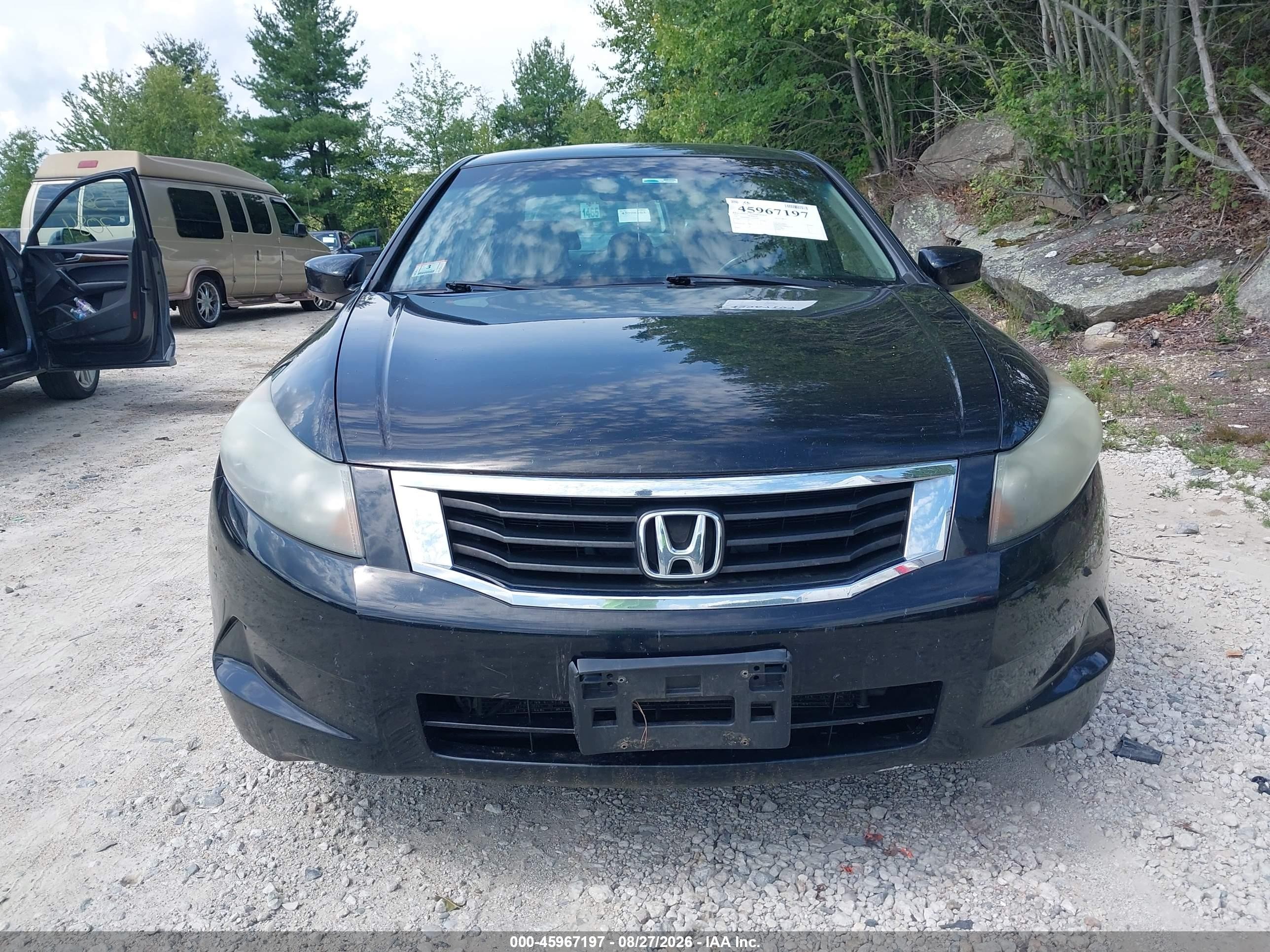 2010 Honda Accord 2.4 Ex-l Black vin: 1HGCP2F81AA034205