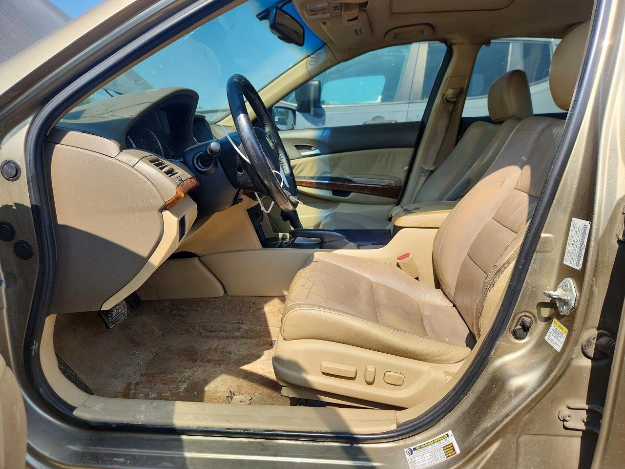 2010 Honda Accord Exl Коричневый vin: 1HGCP2F81AA034267