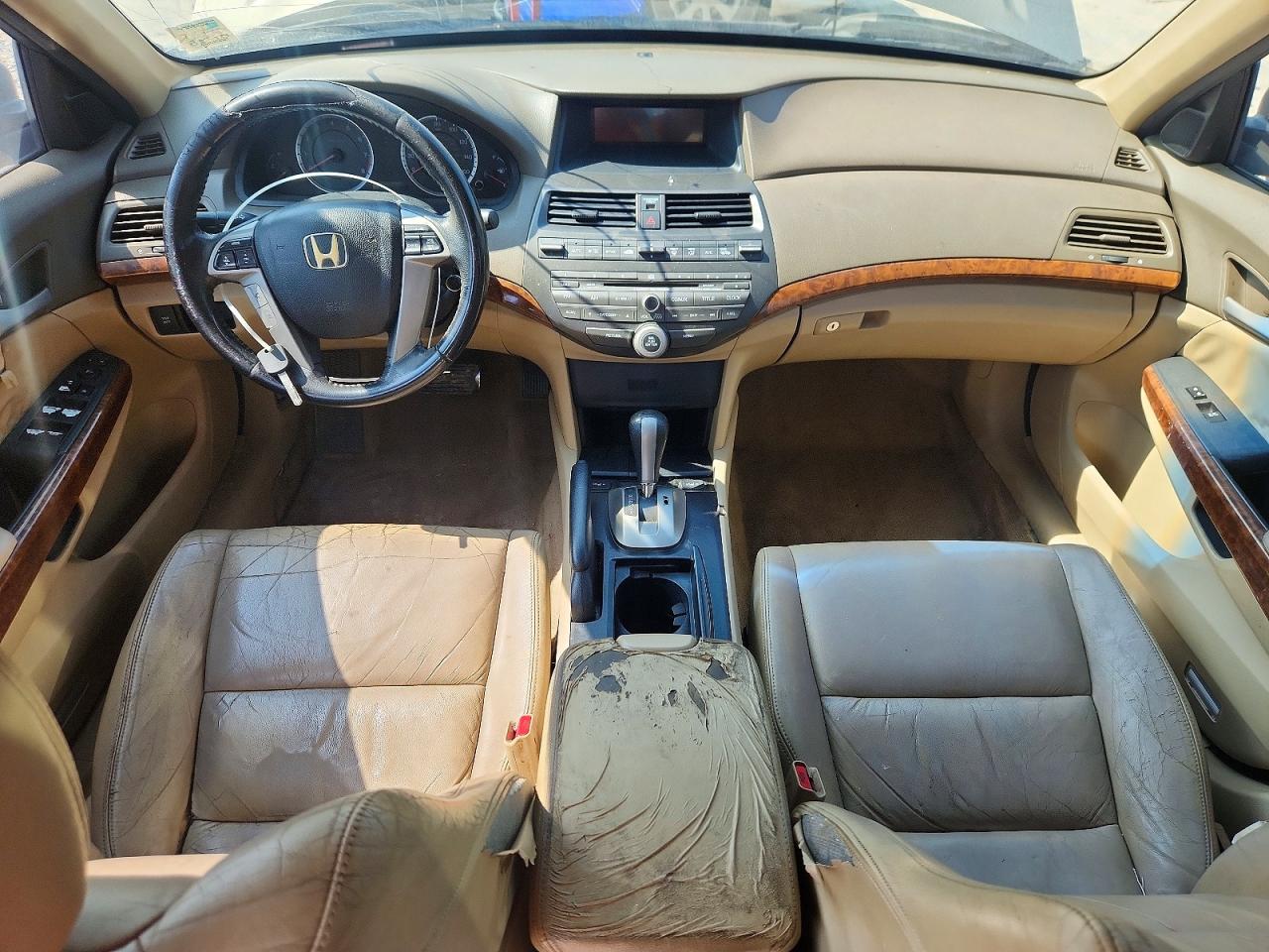 2010 Honda Accord Exl Коричневый vin: 1HGCP2F81AA034267