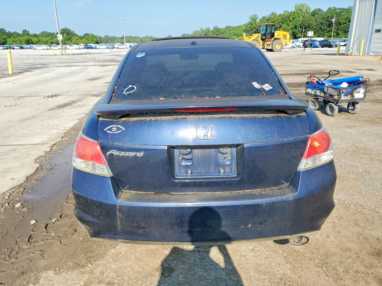2010 Honda Accord Exl Синий vin: 1HGCP2F81AA045009