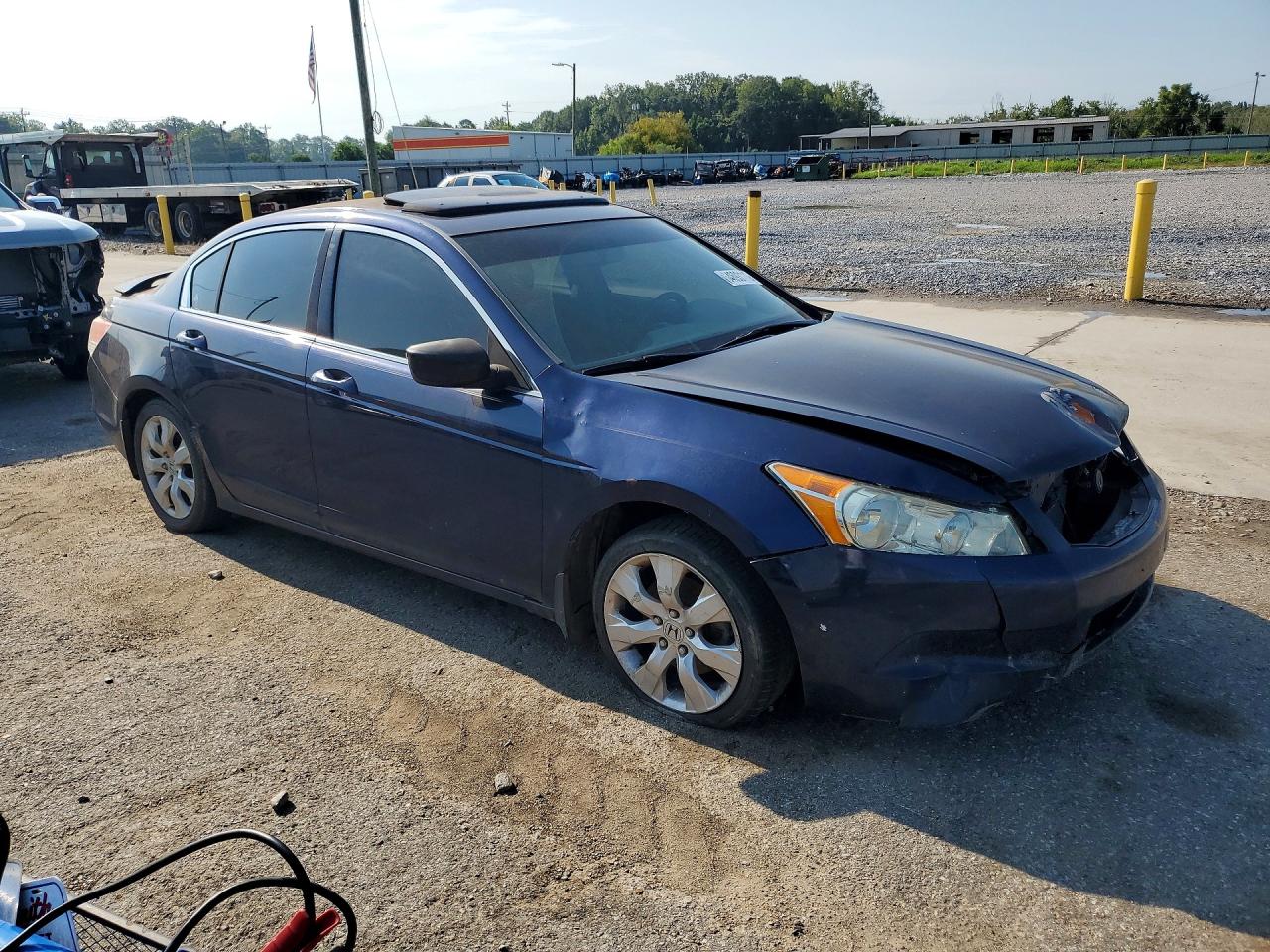 2010 Honda Accord Exl Синий vin: 1HGCP2F81AA045009
