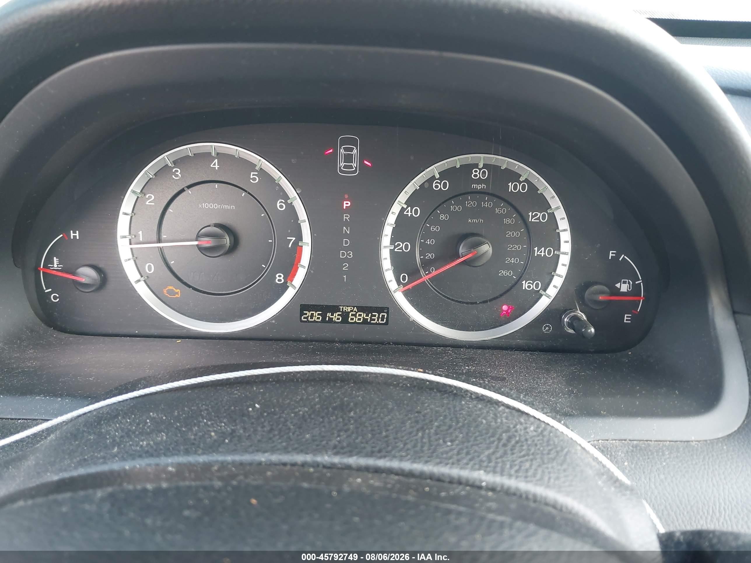 2010 Honda Accord 2.4 Ex-l Серый vin: 1HGCP2F81AA048282