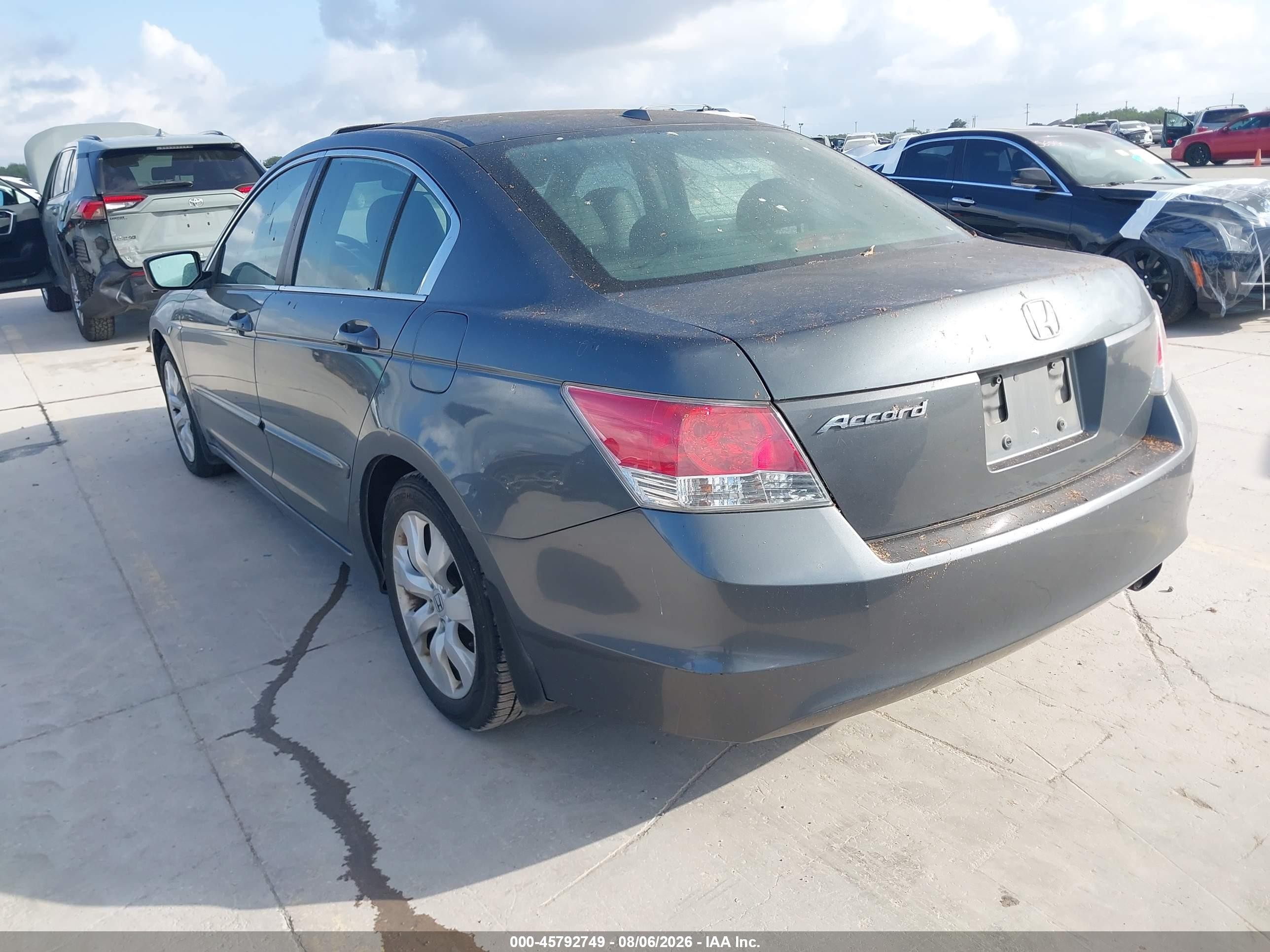 2010 Honda Accord 2.4 Ex-l Серый vin: 1HGCP2F81AA048282