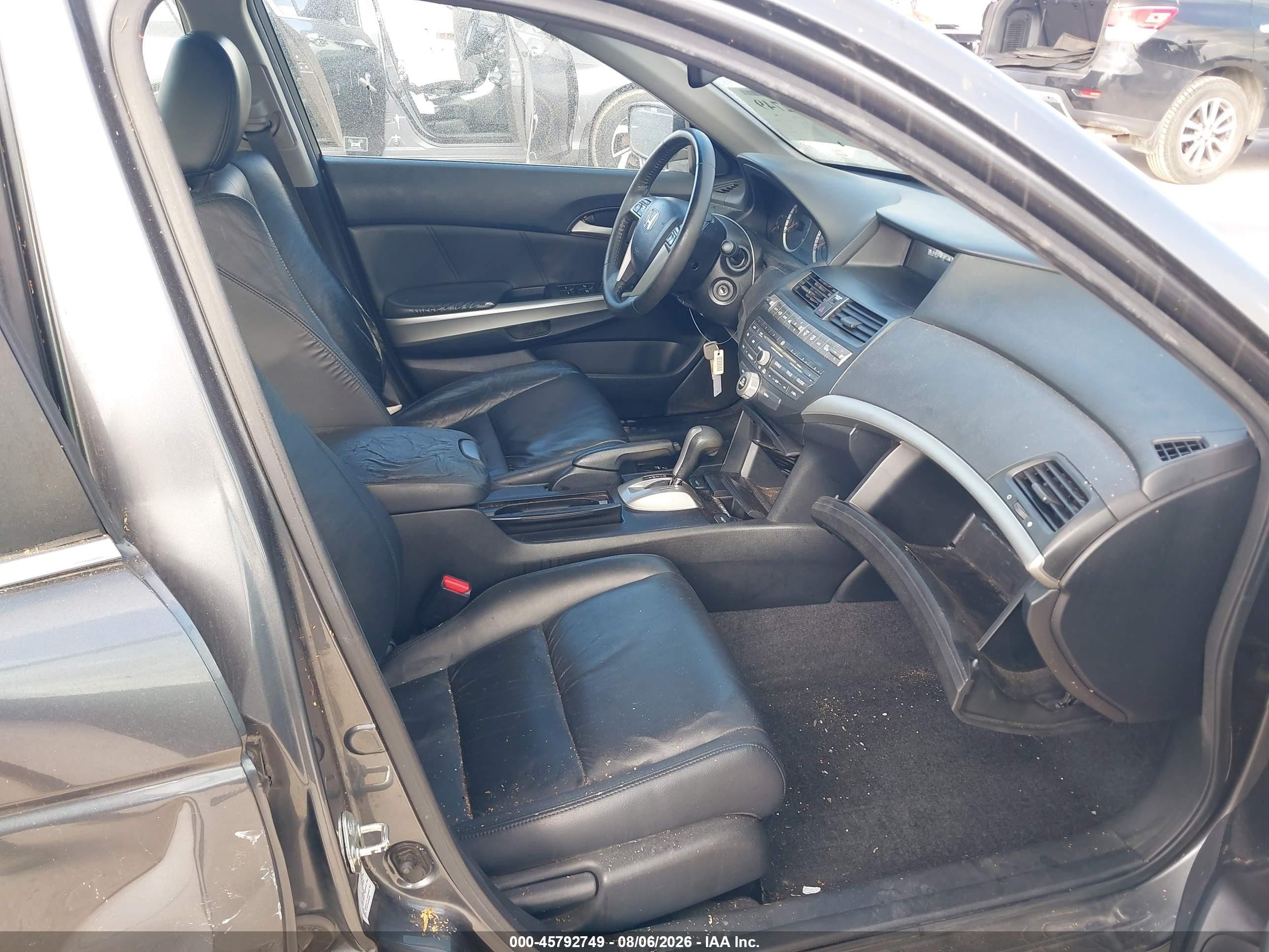 2010 Honda Accord 2.4 Ex-l Серый vin: 1HGCP2F81AA048282