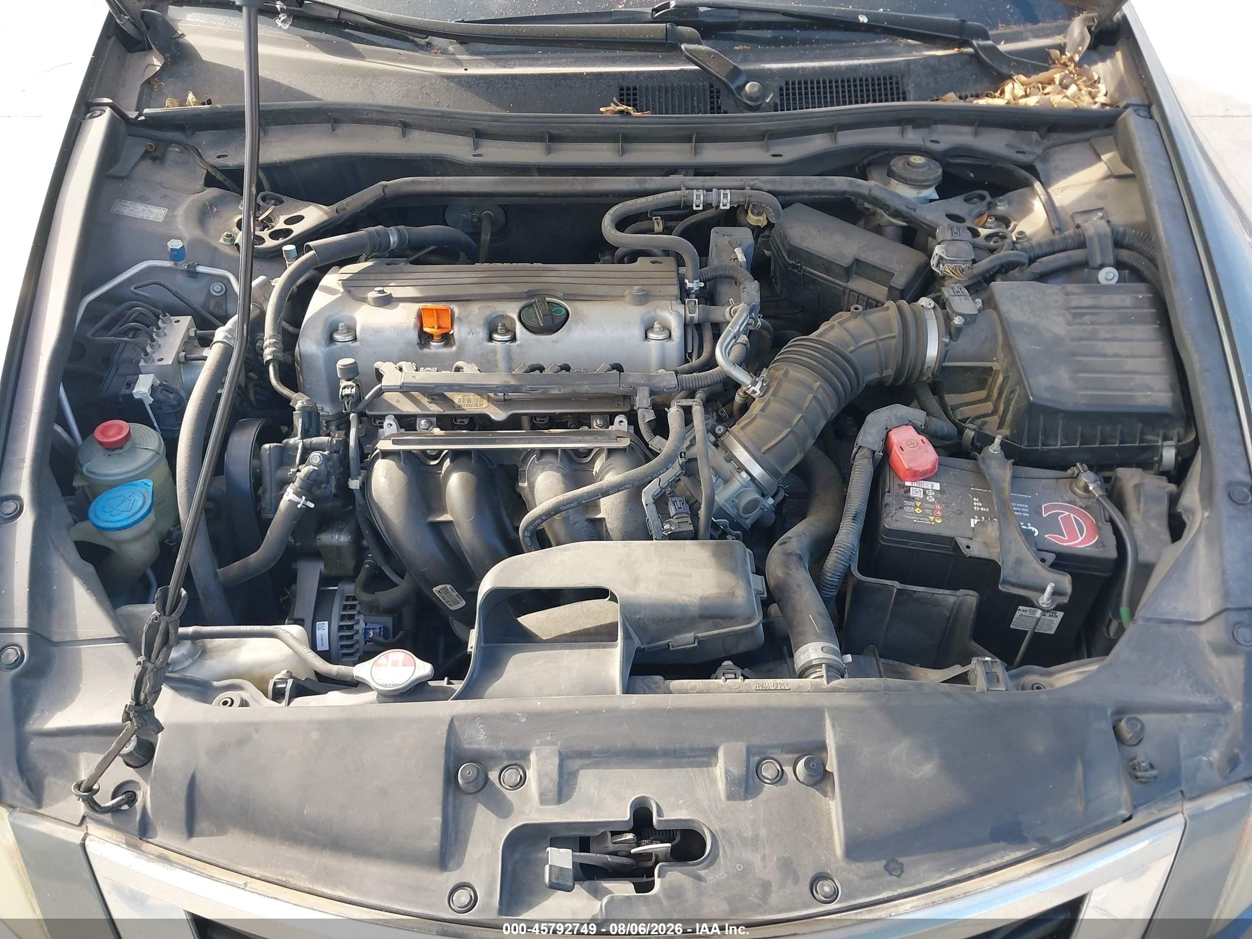 2010 Honda Accord 2.4 Ex-l Серый vin: 1HGCP2F81AA048282